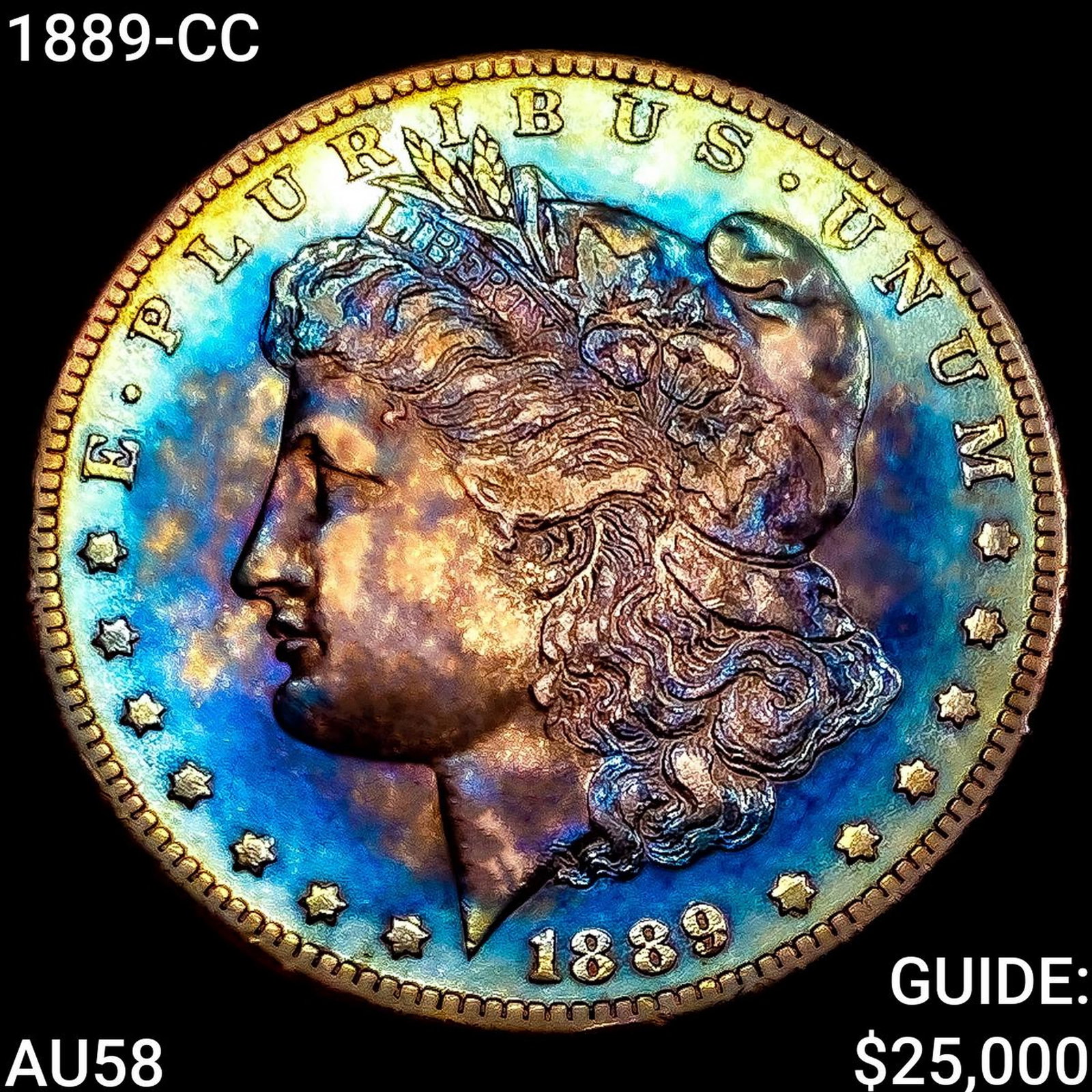 1889-CC Morgan Silver Dollar (1 of 2)