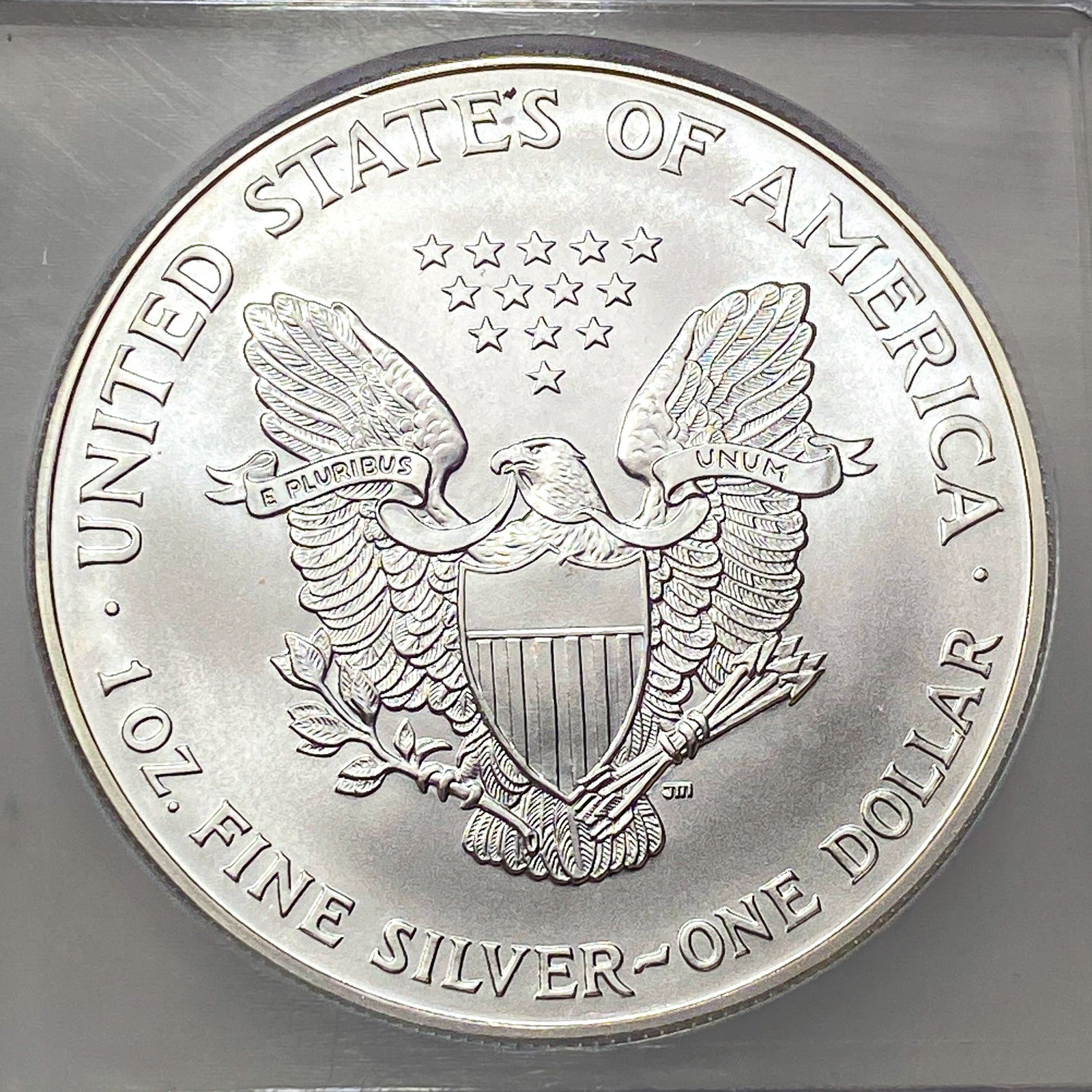 1999 Silver Eagle ICG MS70 - 4