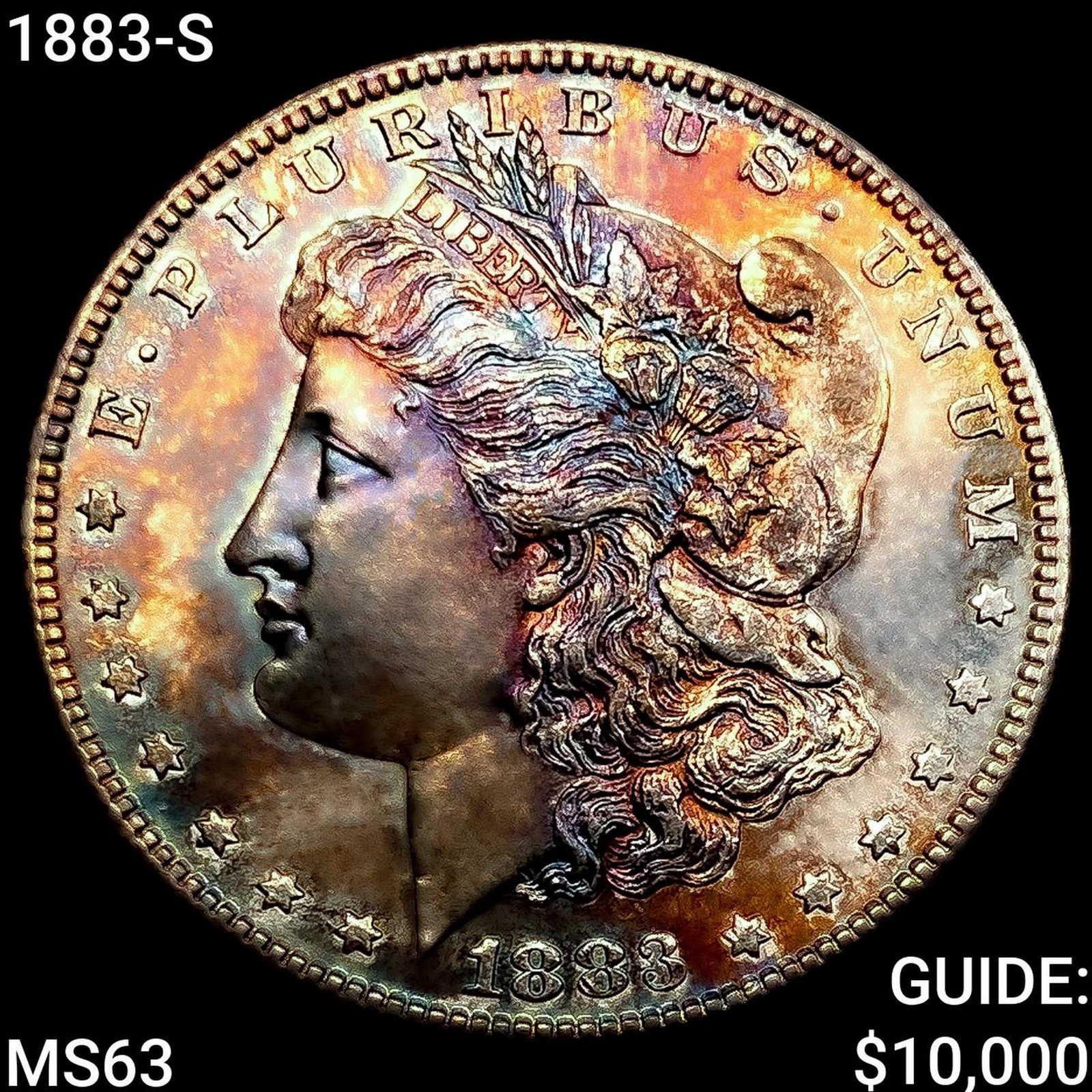 1883-S Morgan Silver Dollar: 1883-S Morgan Silver Dollar