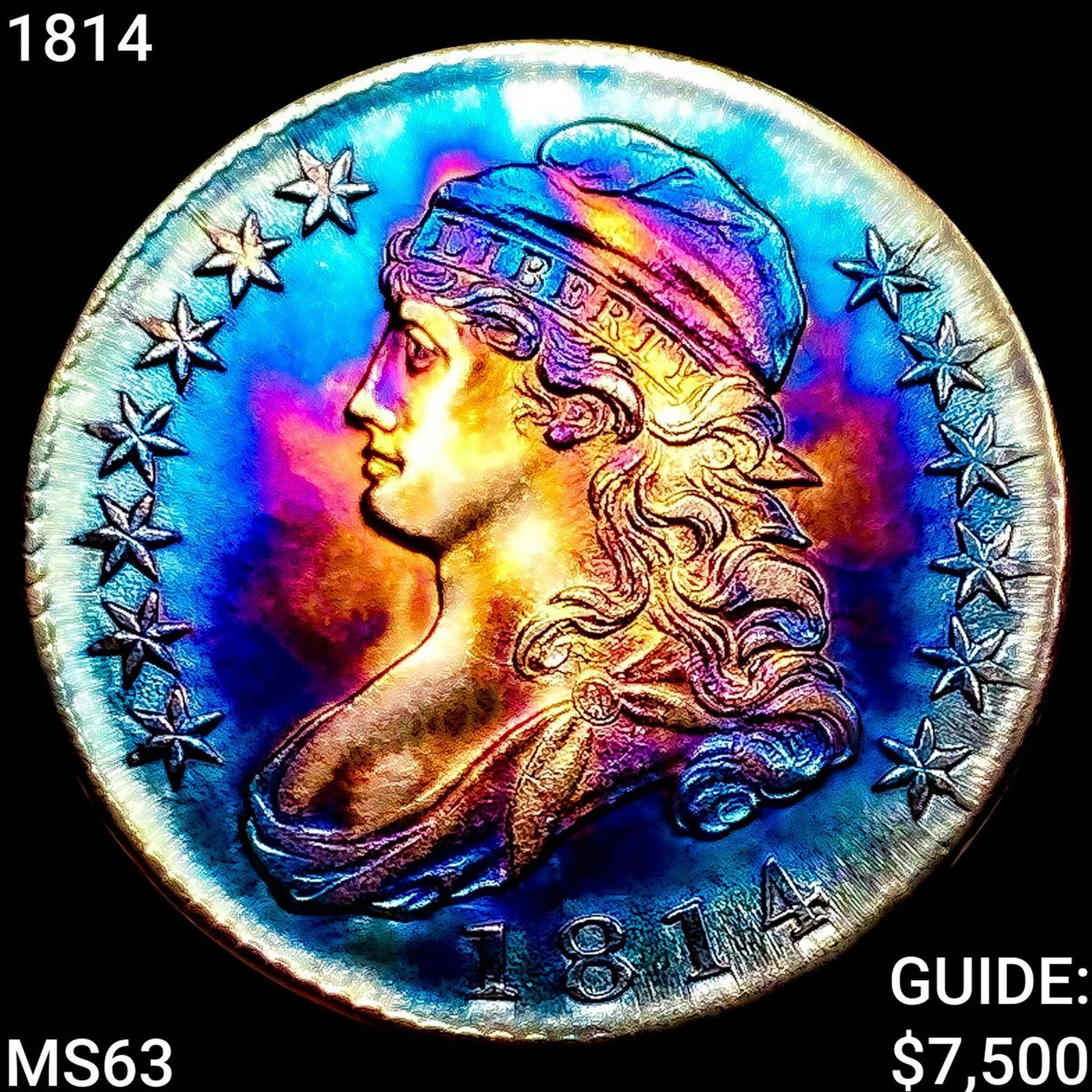 1814 Capped Bust Half Dollar (1 of 2)