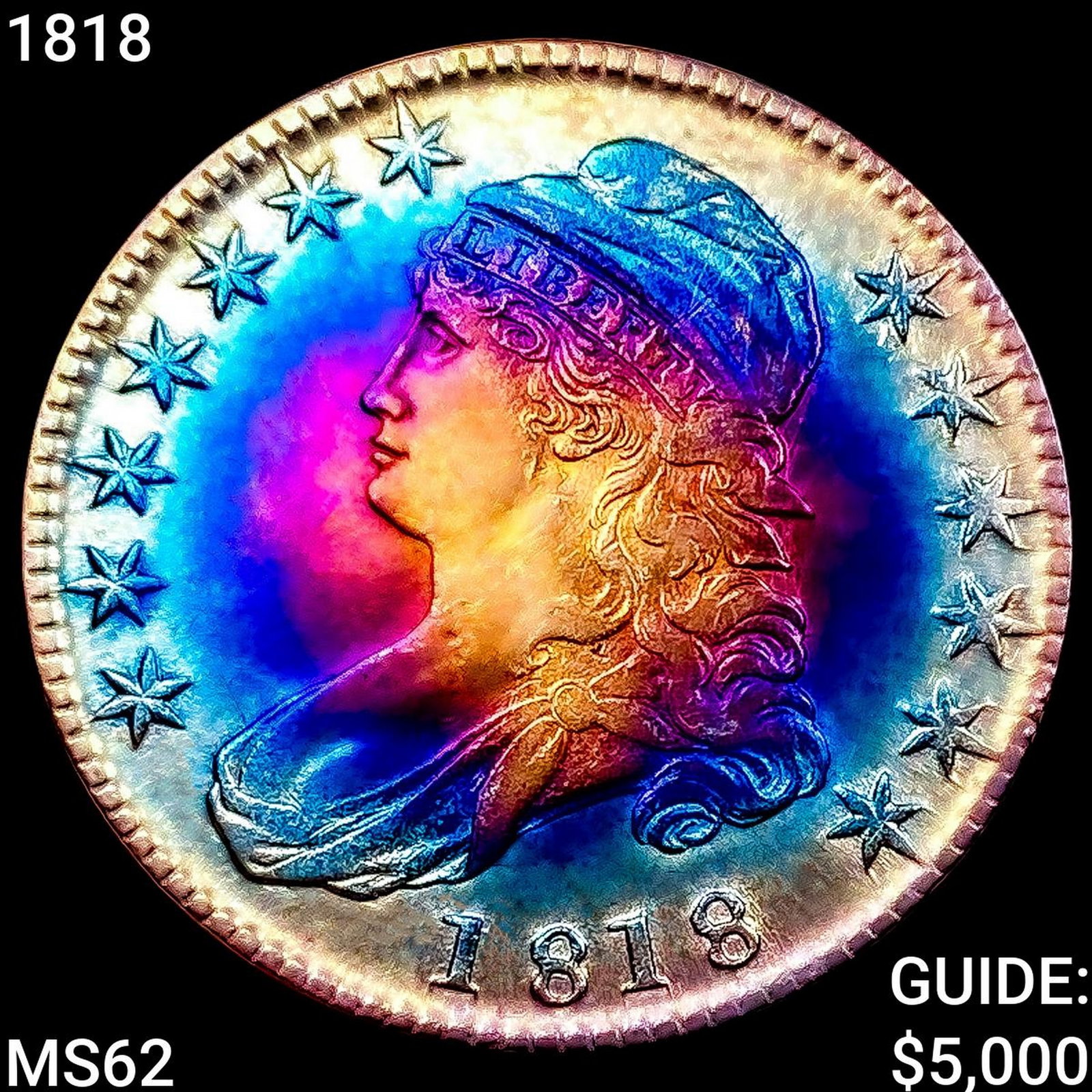 1818 Capped Bust Half Dollar (1 of 2)
