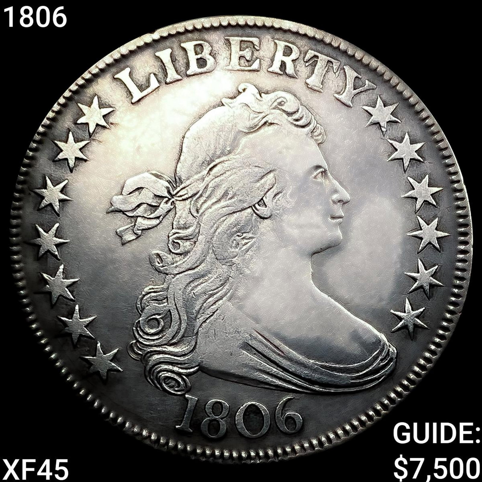 1806 Draped Bust Half Dollar (1 of 2)