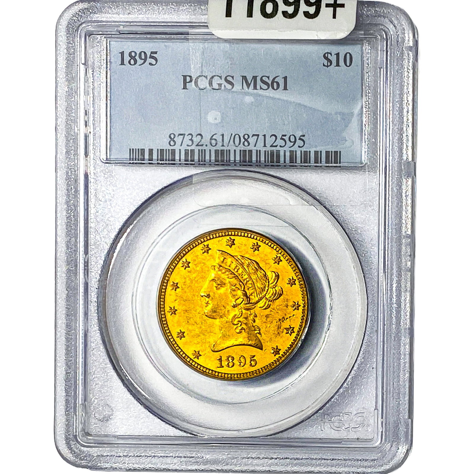 1985 $10 Gold Eagle PCGS MS61: 1985 $10 Gold Eagle PCGS MS61