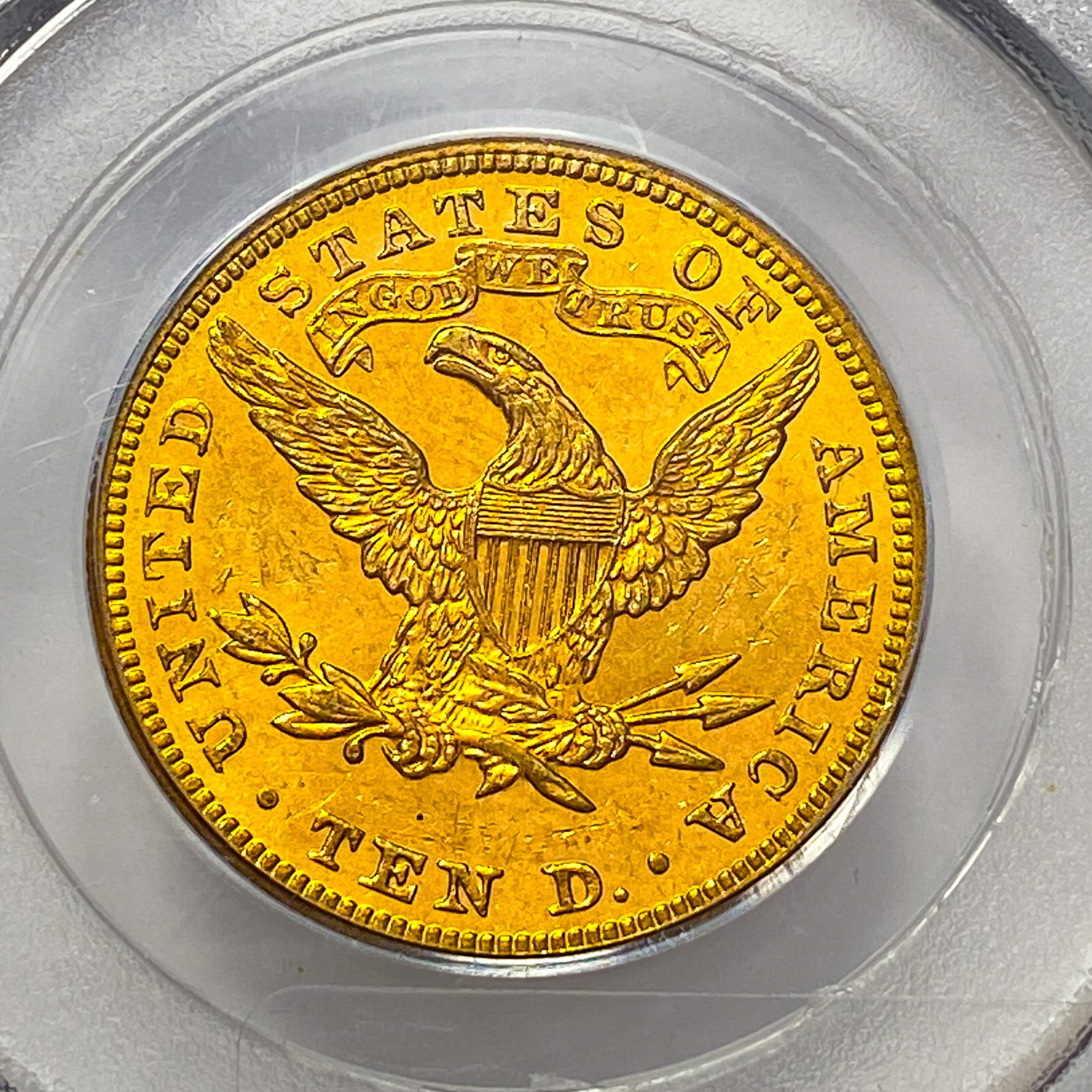 1985 $10 Gold Eagle PCGS MS61 - 4