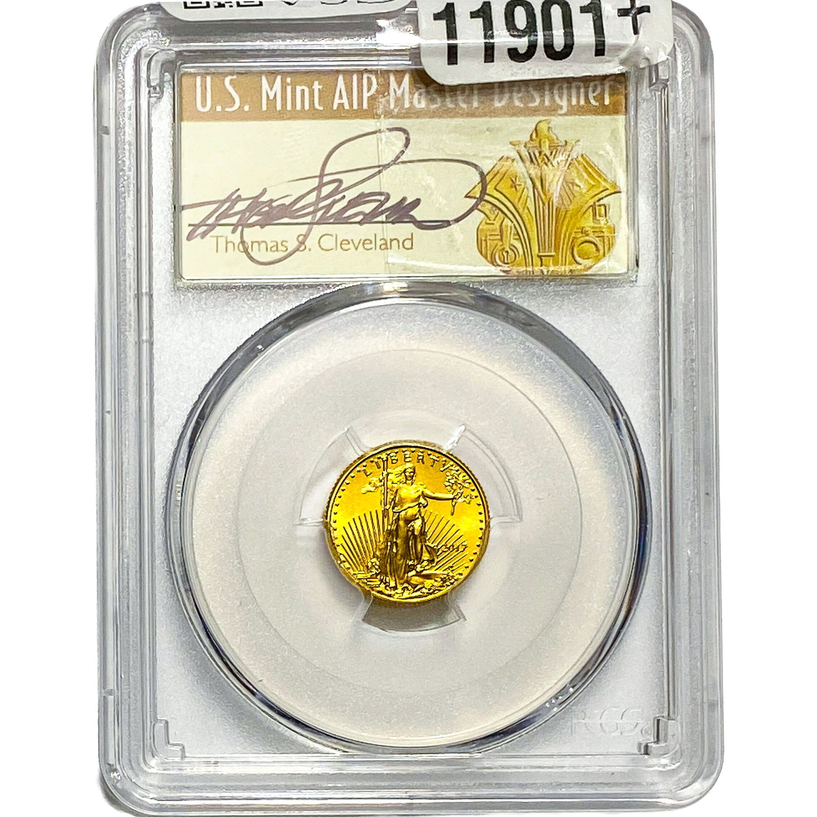 2017 1/10oz Gold American Eagle $5 PCGS MS70: 2017 1/10oz Gold American Eagle $5 PCGS MS70