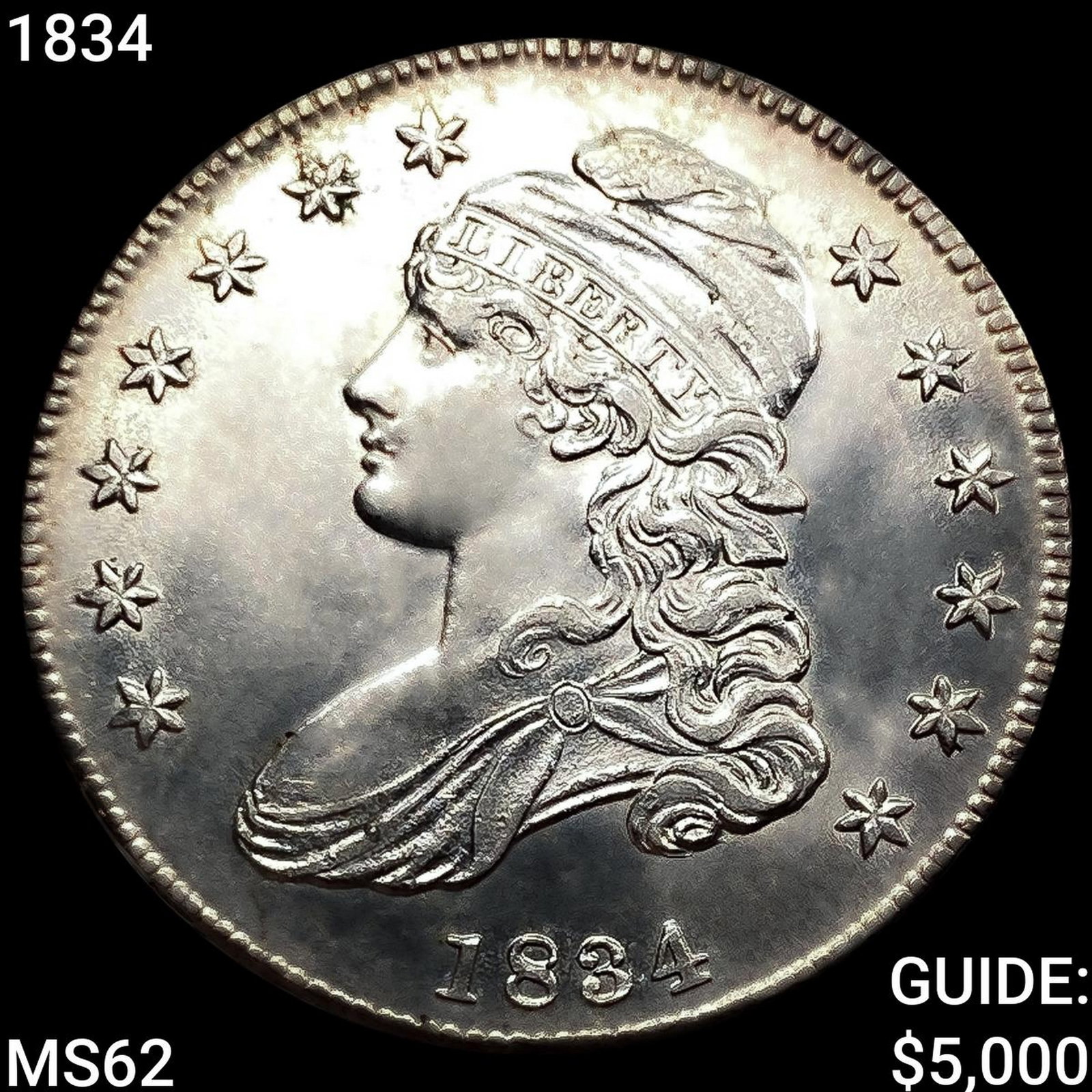 1834 Capped Bust Half Dollar (1 of 2)