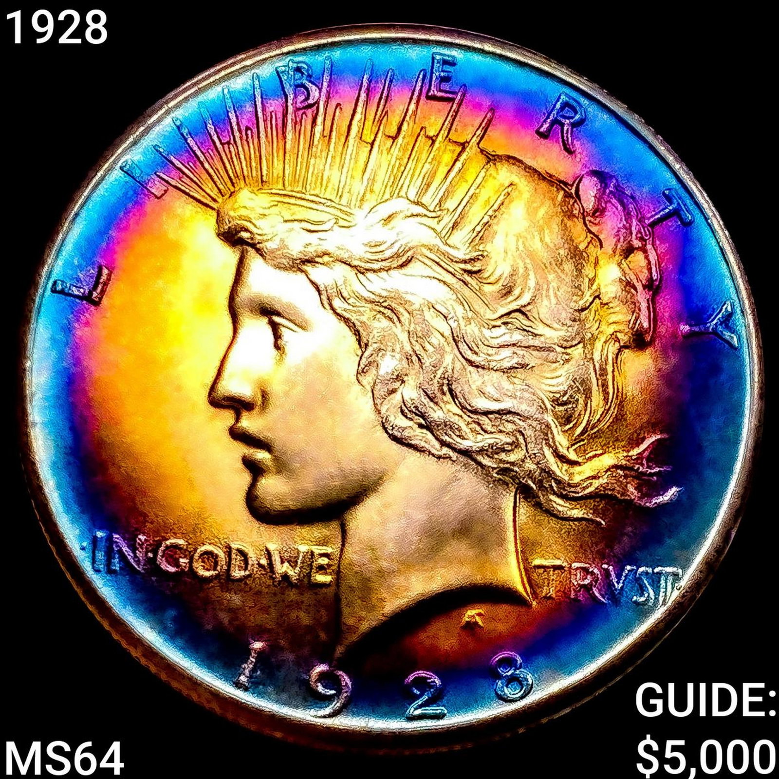 1928 Silver Peace Dollar (1 of 2)