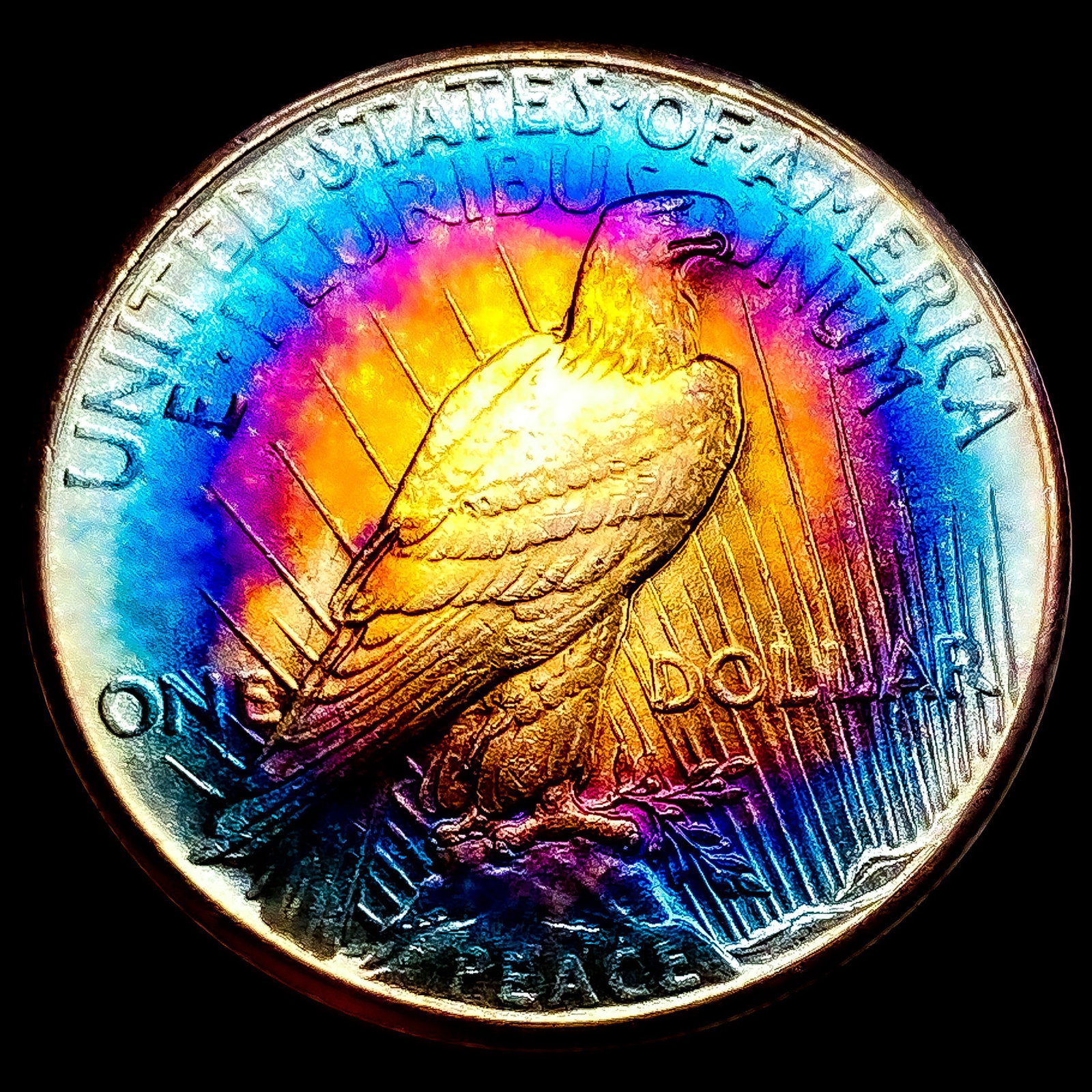 1928 Silver Peace Dollar - 2