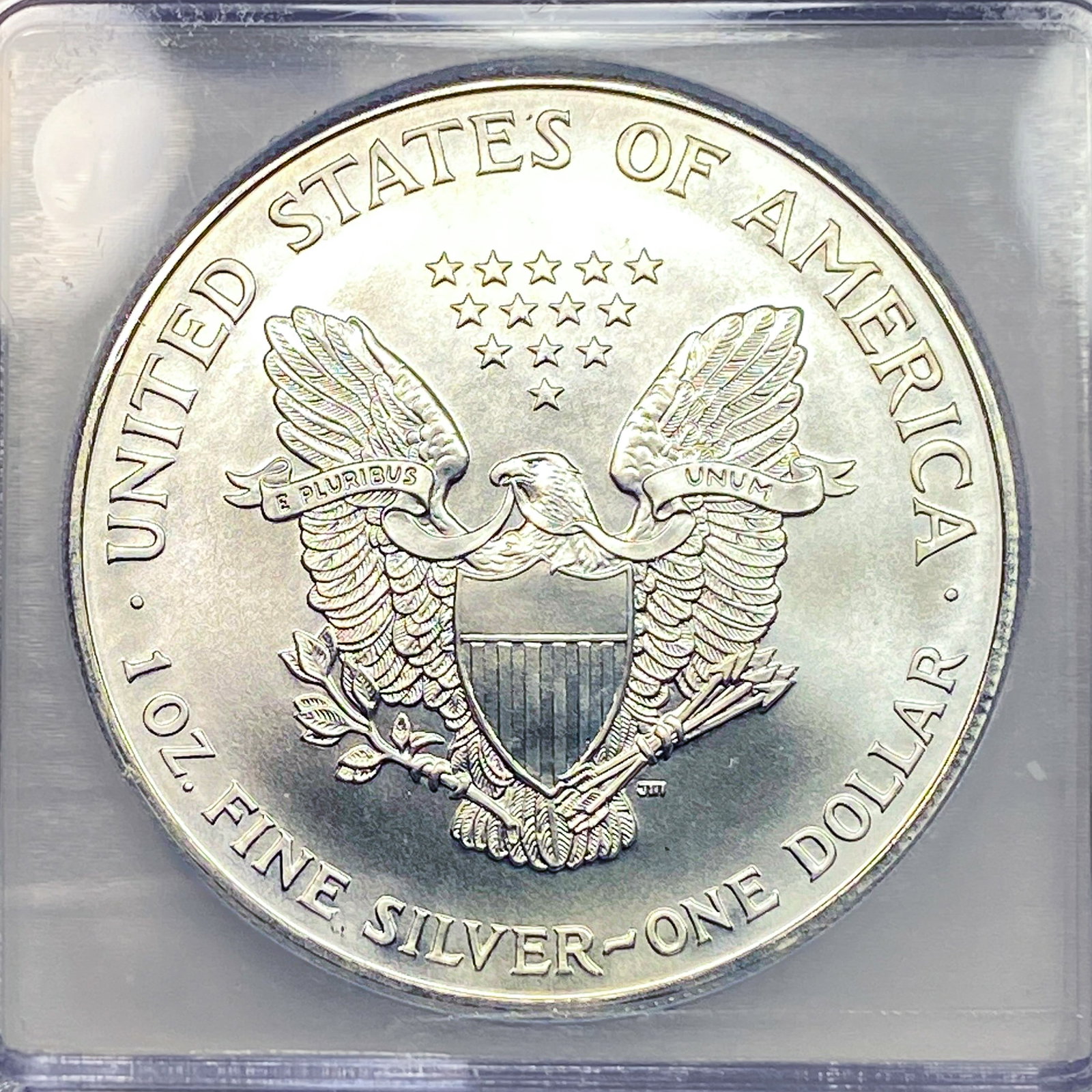 1999 Silver Eagle ICG MS70 - 4