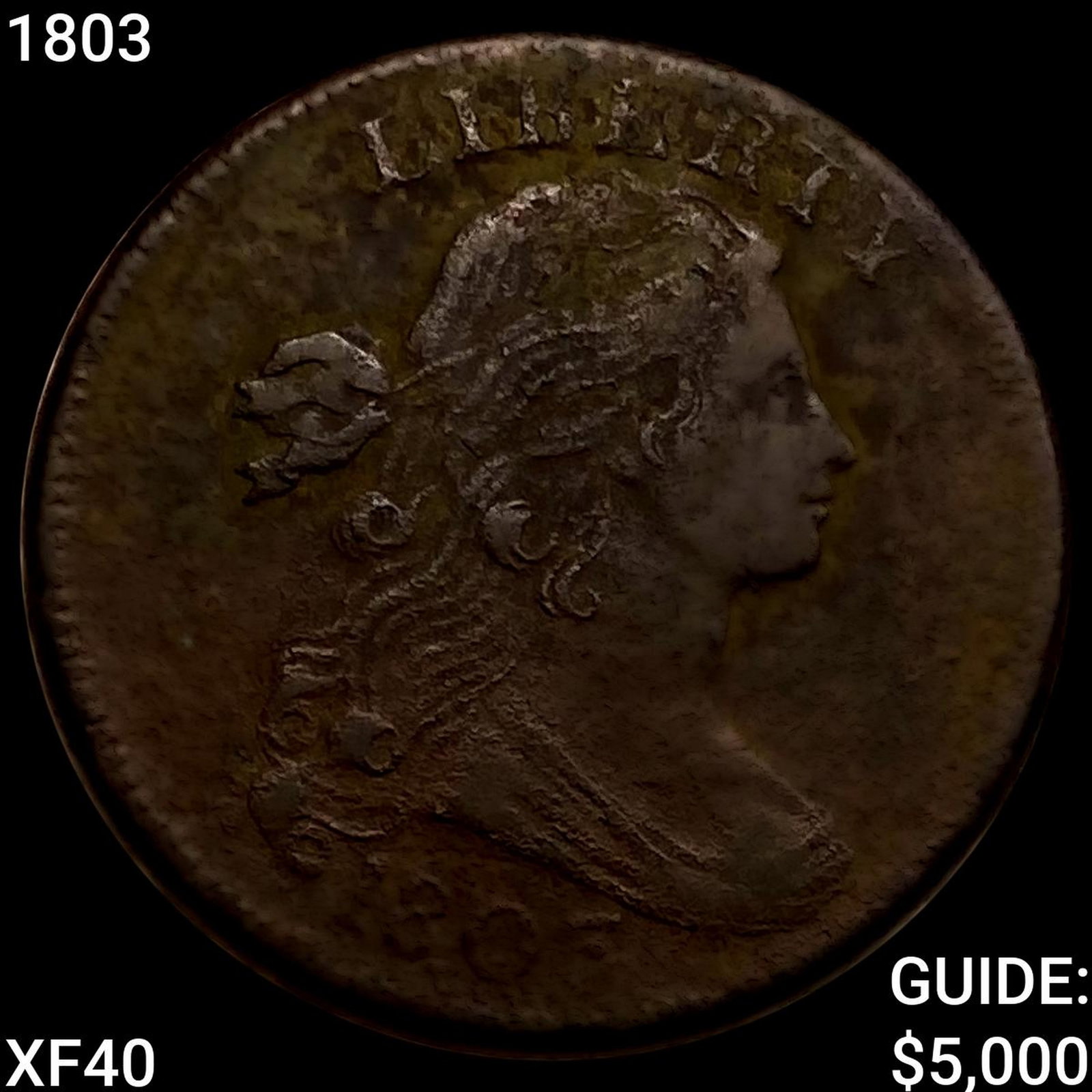 1803 Draped Bust Large Cent: 1803 Draped Bust Large Cent