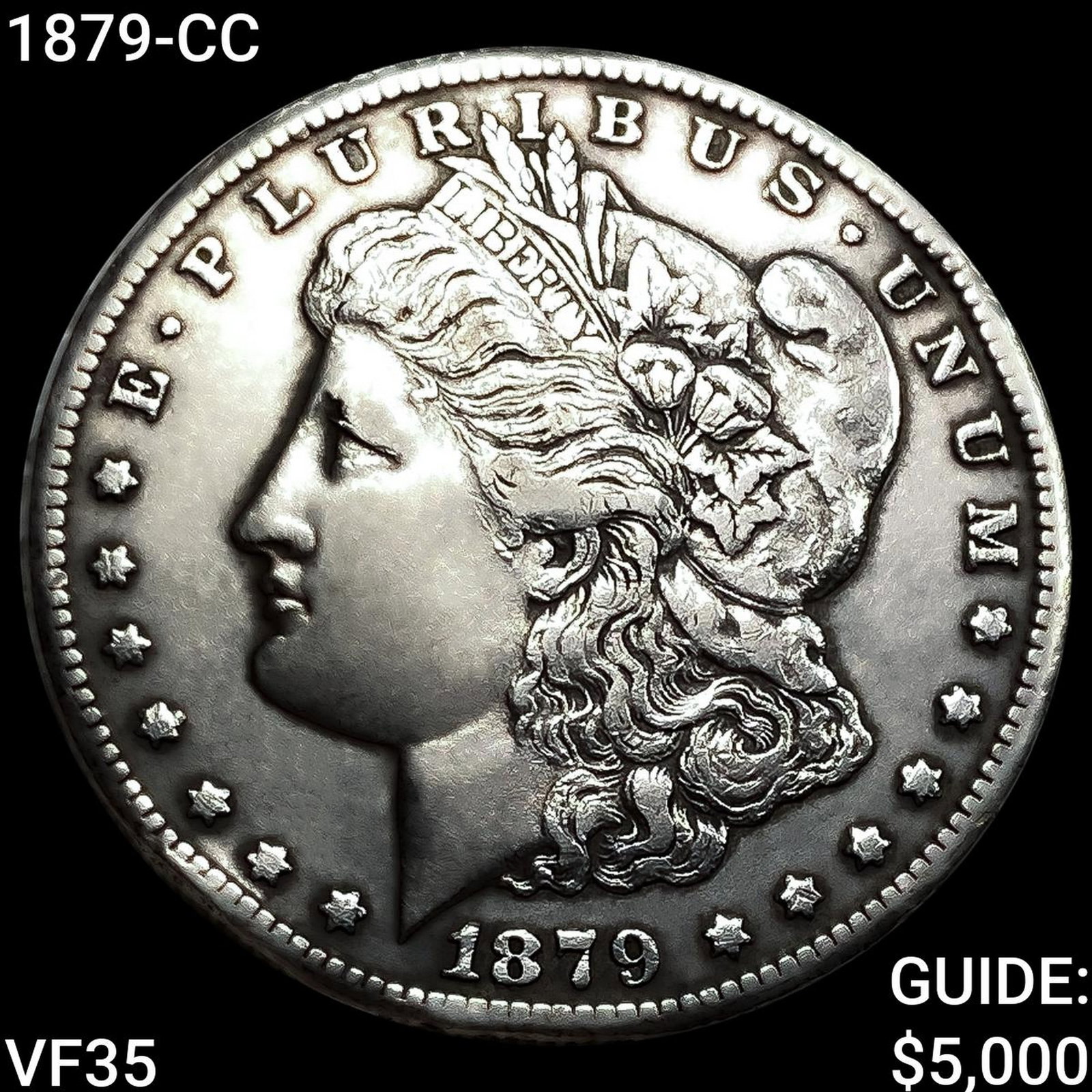 1879-CC Morgan Silver Dollar: 1879-CC Morgan Silver Dollar