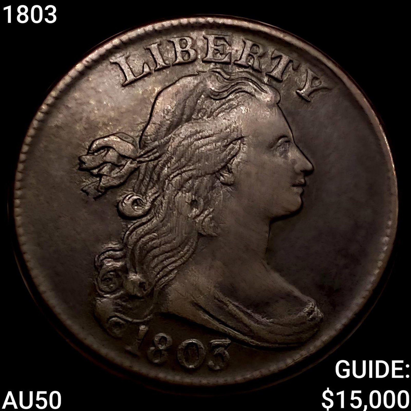 1803 Draped Bust Large Cent: 1803 Draped Bust Large Cent