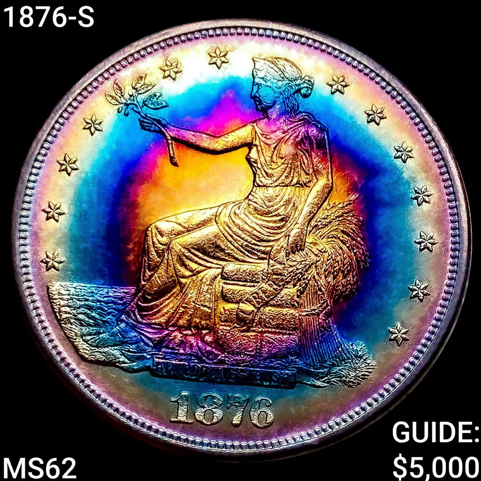 1876-S Silver Trade Dollar (1 of 2)