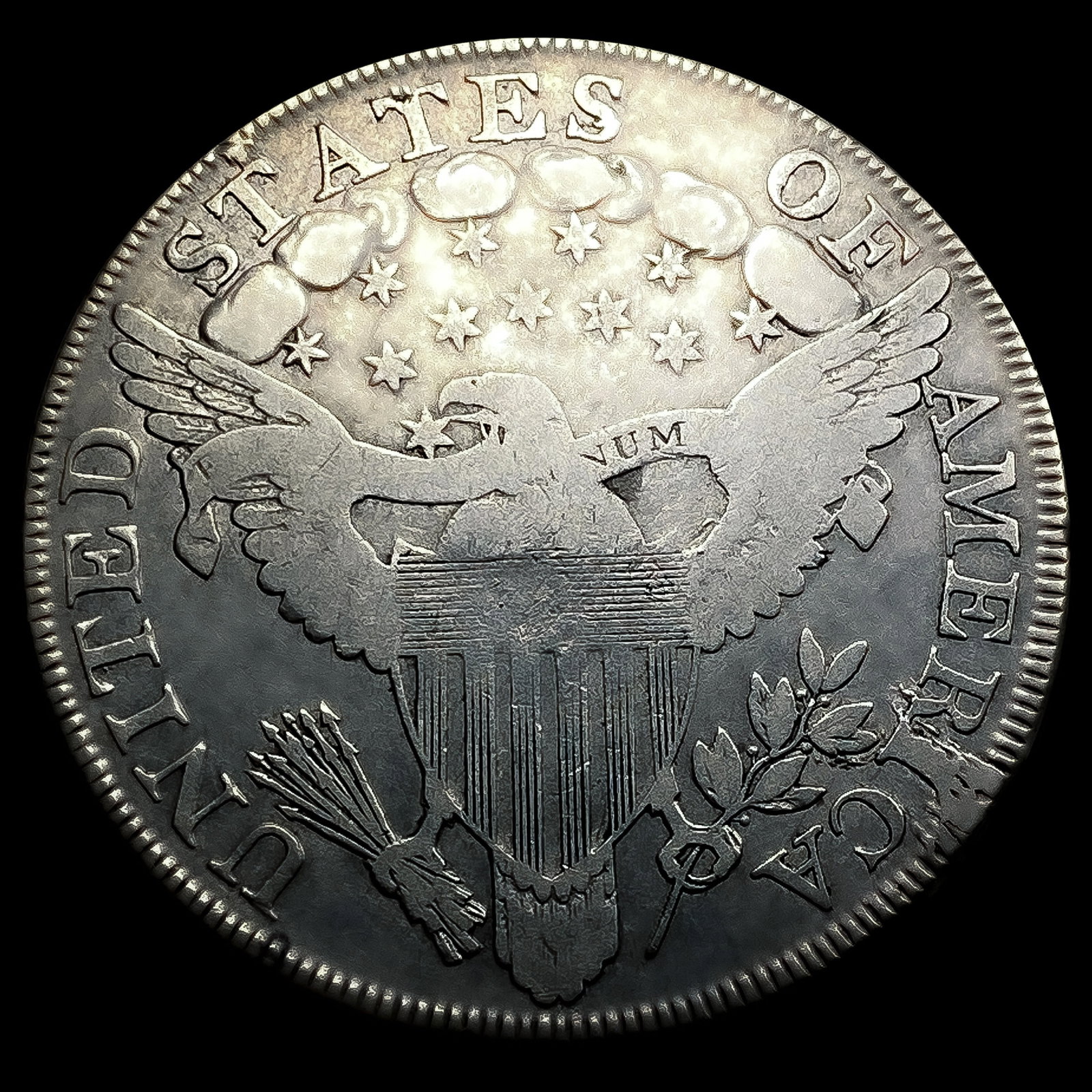 1799 Draped Bust Dollar ABOUT UNCIRCULATED - 2