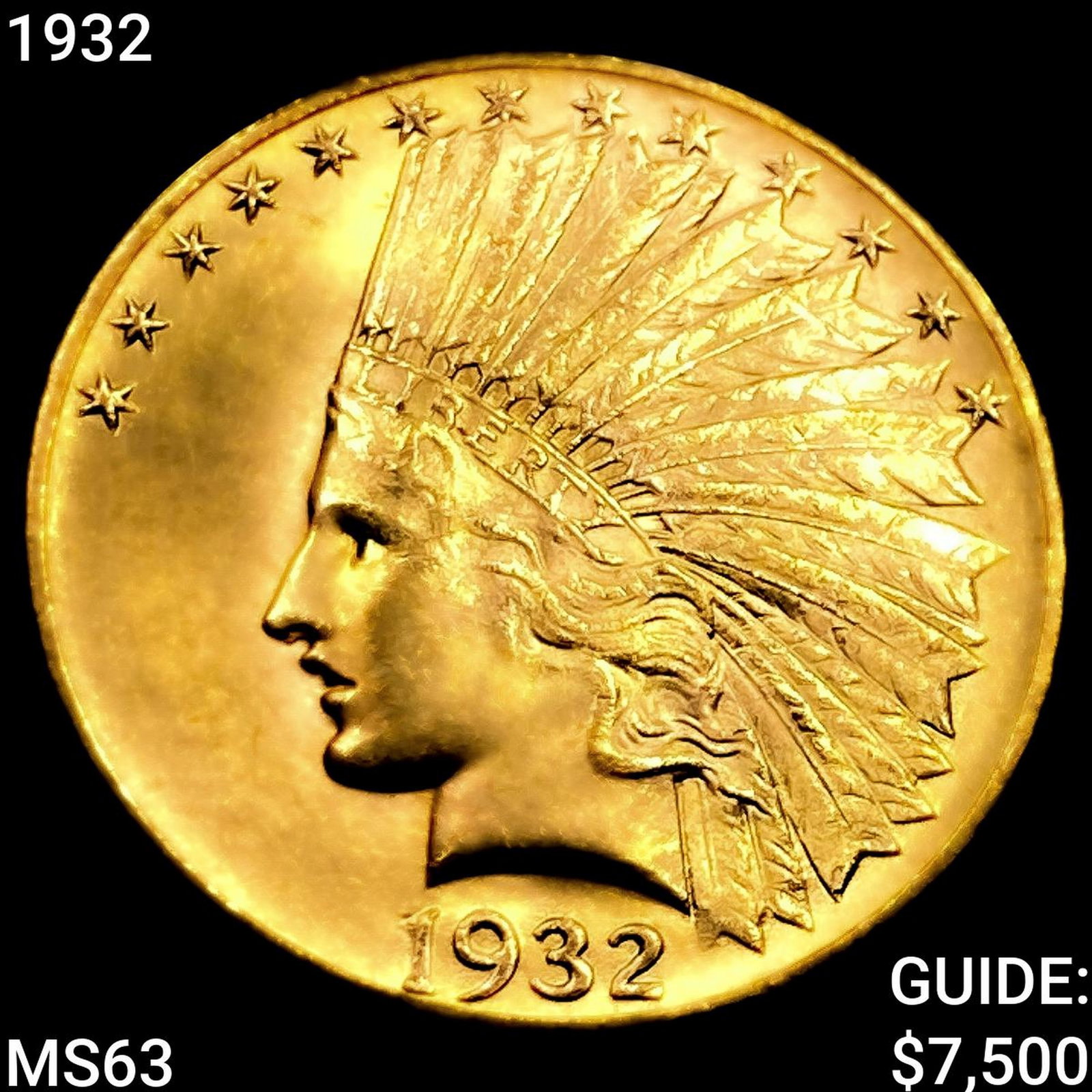 1932 $10 Gold Eagle CHOICE BU: 1932 $10 Gold Eagle CHOICE BU