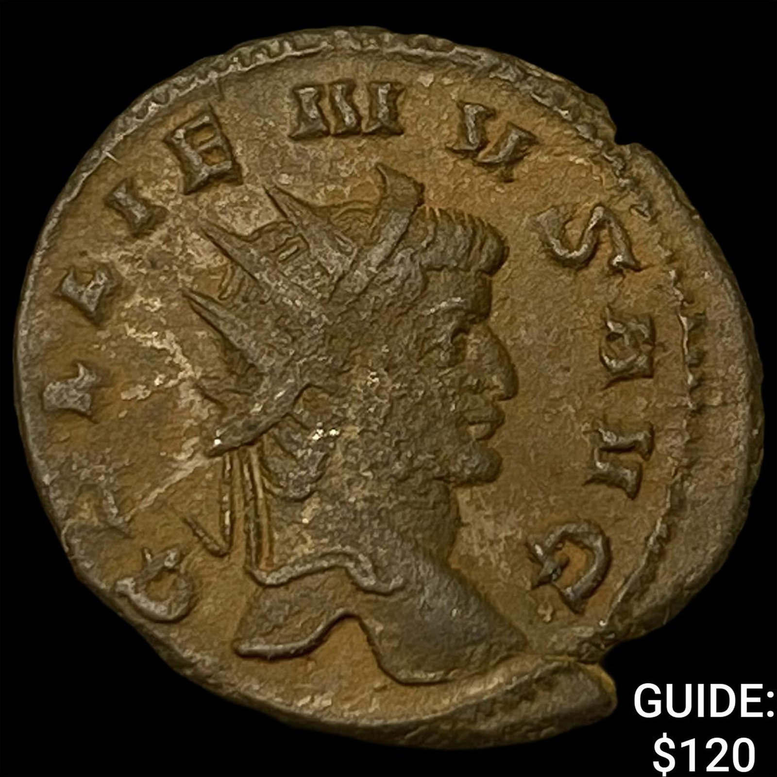 Roman Gallienus 253-268 AD BI Antoninianus: Roman Gallienus 253-268 AD BI Antoninianus