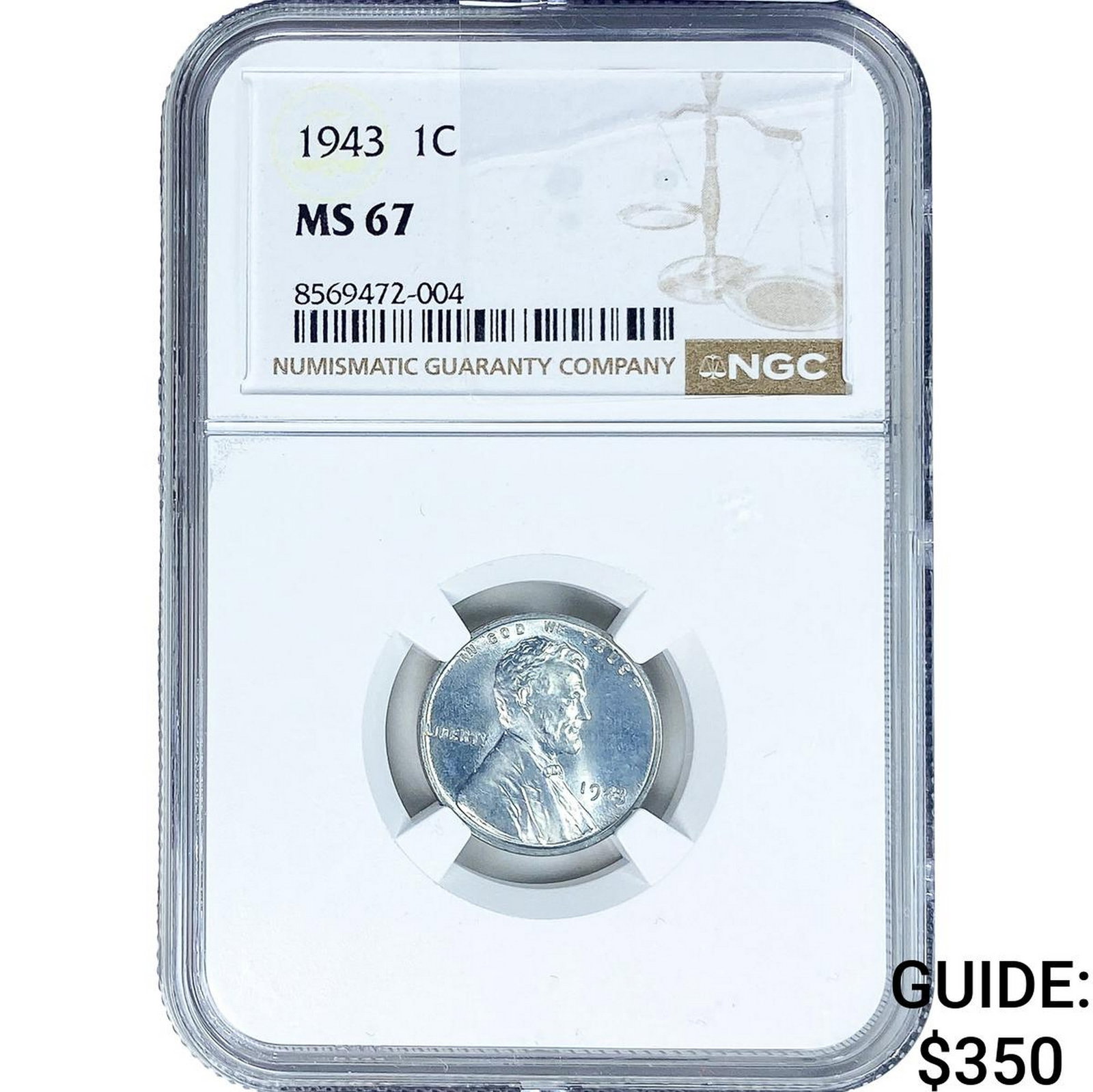 1943 Wheat Cent NGC MS67 (1 of 2)