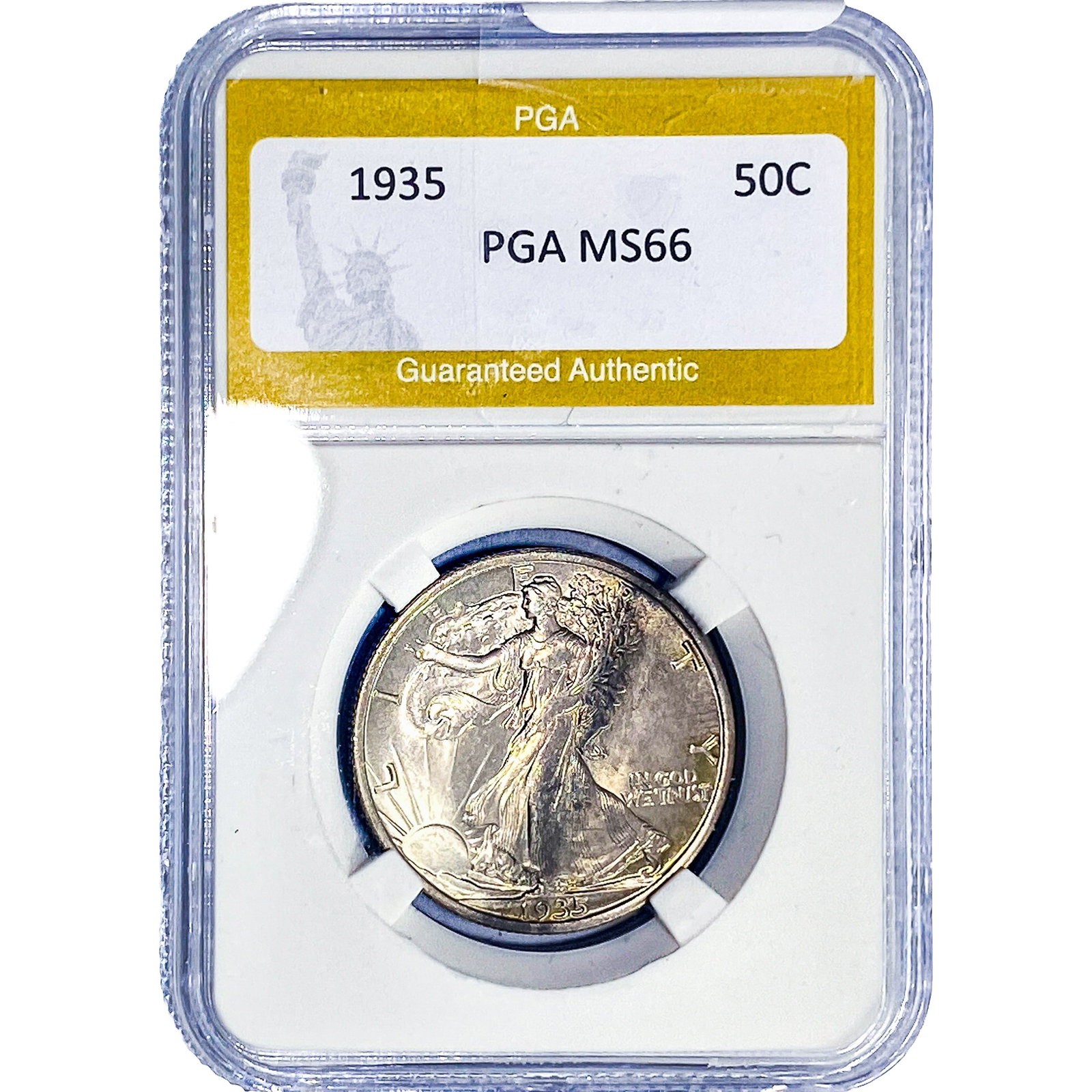 1935 Walking Liberty Half Dollar PGA MS66 (1 of 2)