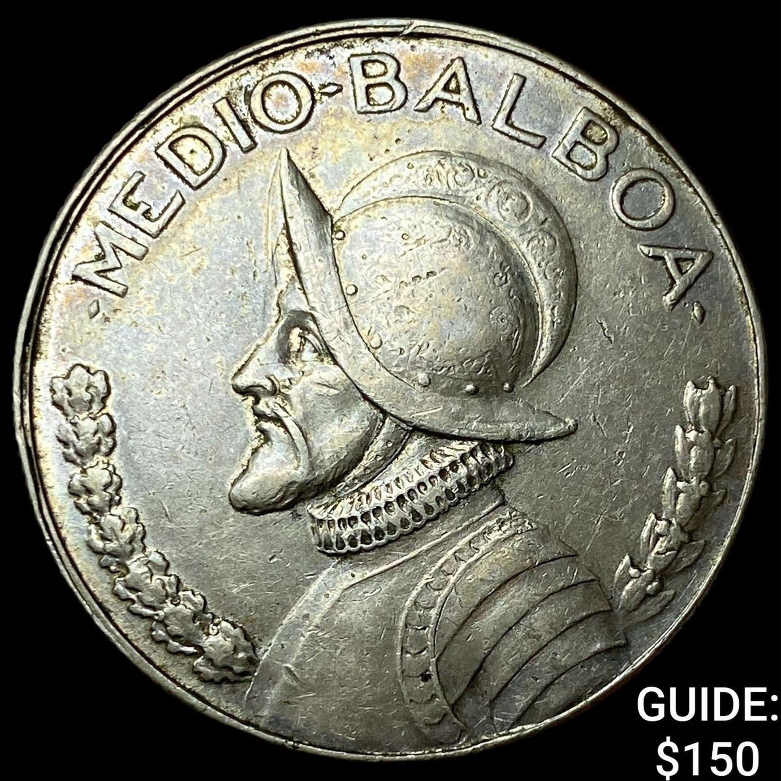 1970 Pananma Silver 1/2 Balboa (1 of 2)