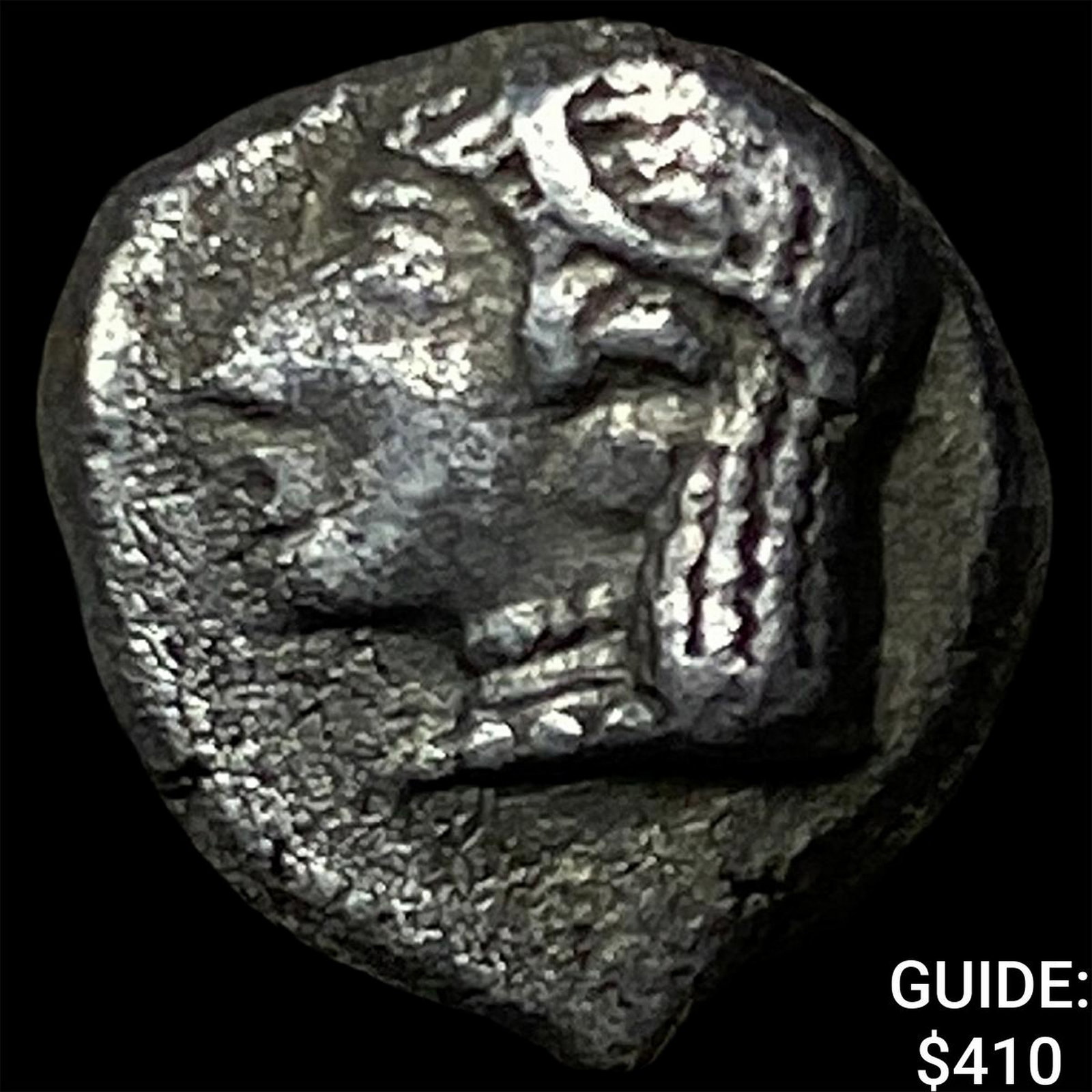 Greek Traos Kebren 480-460 BC SIlver Obol (1 of 2)