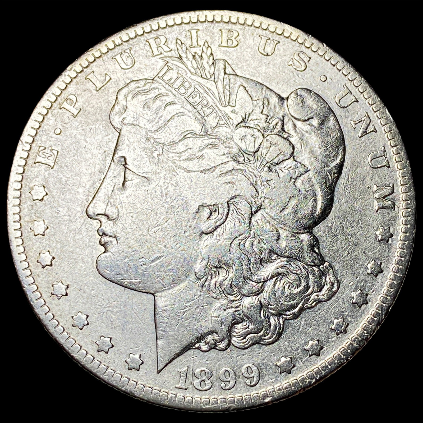 1899-S Silver Morgan Dollar CLOSELY UNCIRCULATED: 1899-S Silver Morgan Dollar CLOSELY UNCIRCULATED
