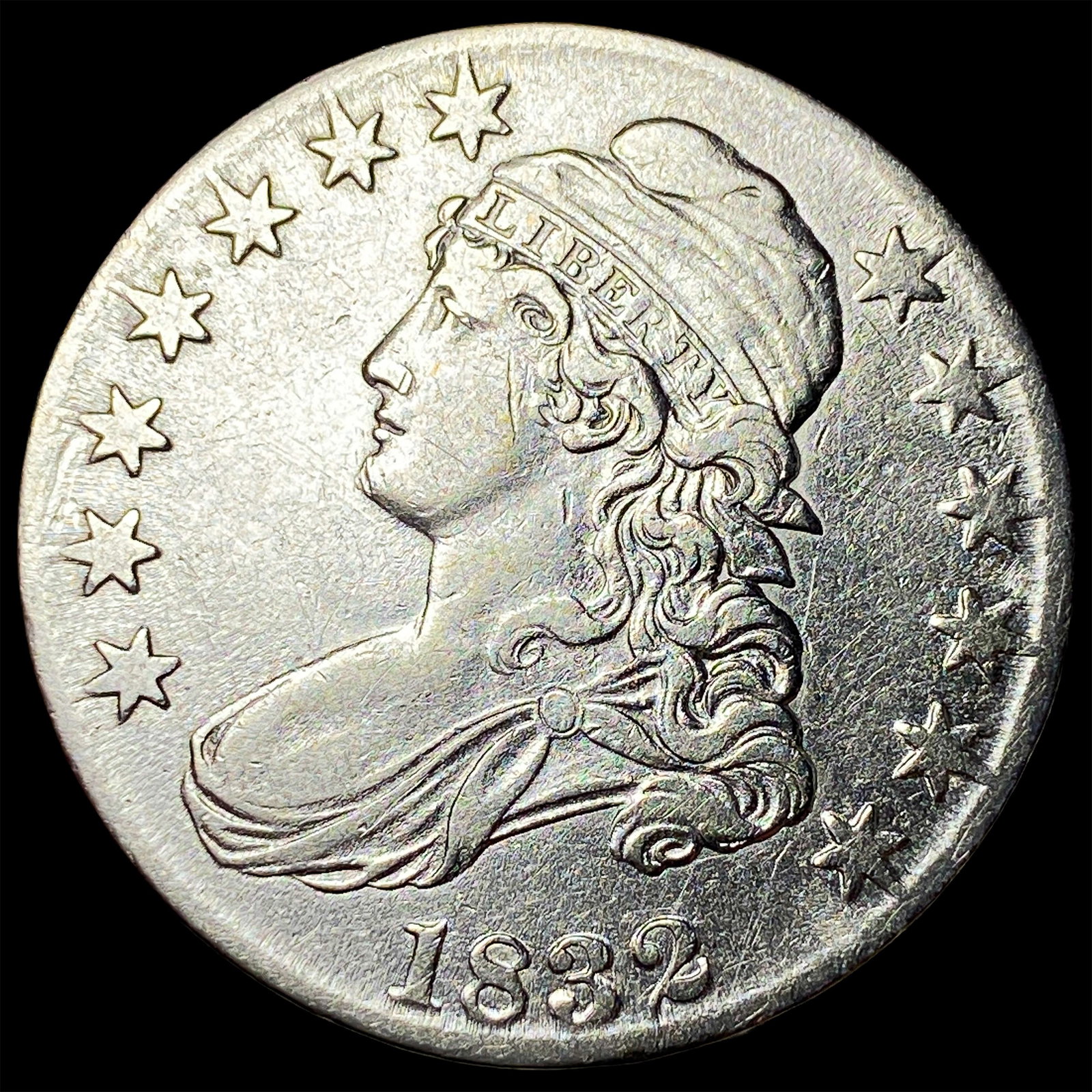 1832 Capped Bust Half Dollar CHOICE AU (1 of 2)