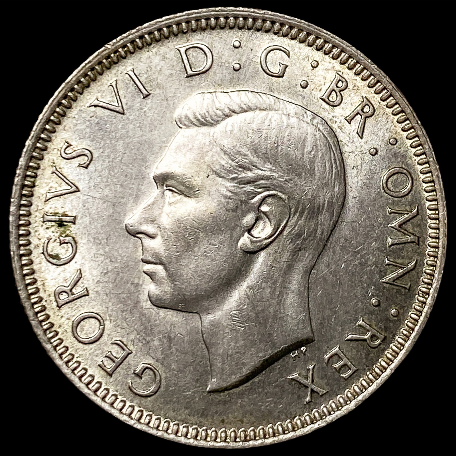 1945 Great Britain Silver 1 Shilling HIGH GRADE: 1945 Great Britain Silver 1 Shilling HIGH GRADE