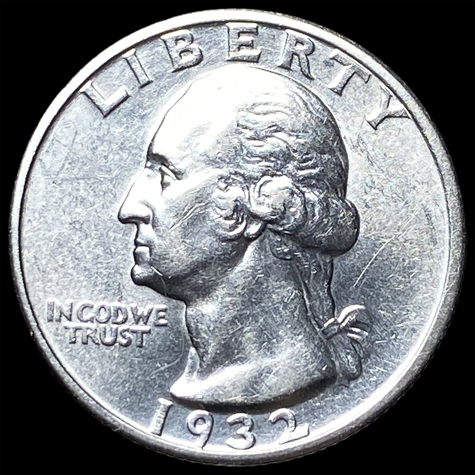1932-S Silver Washington Quarter UNCIRCULATED: 1932-S Silver Washington Quarter UNCIRCULATED