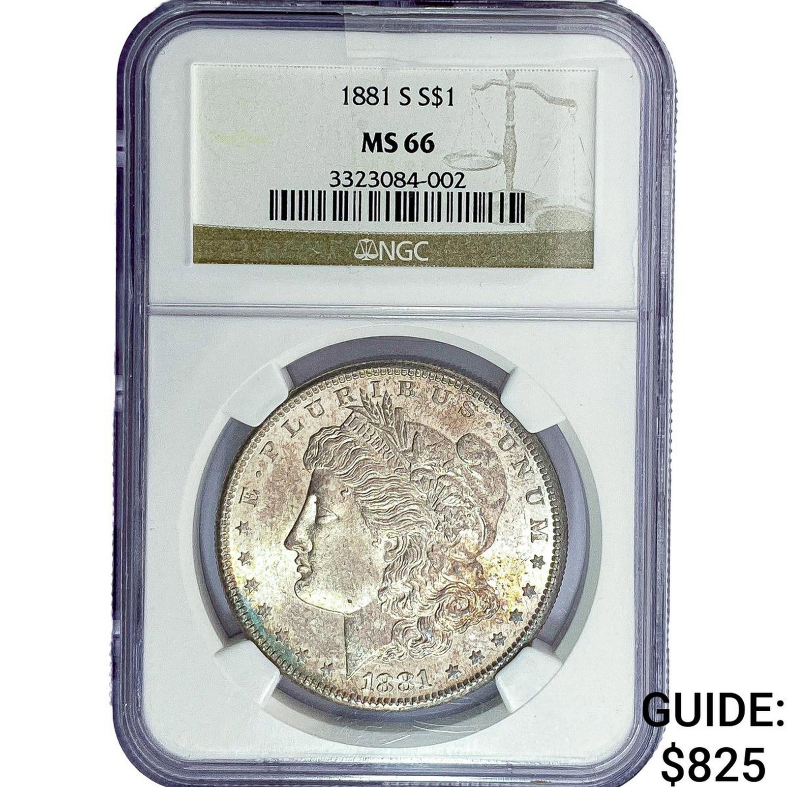 1881-S Morgan Silver Dollar NGC MS66 (1 of 2)
