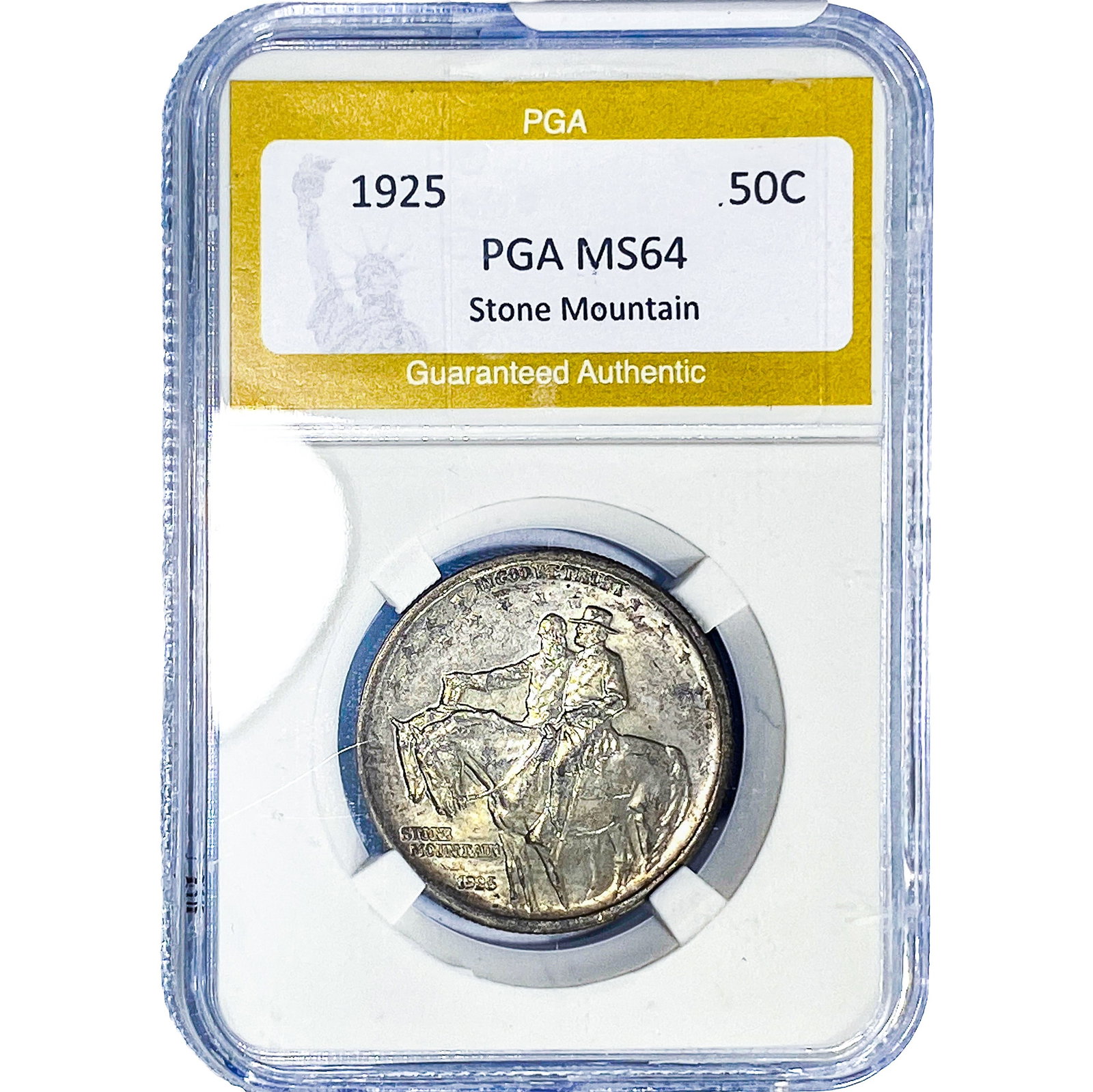 1925 Stone Mountain Half Dollar PGA MS64 (1 of 2)