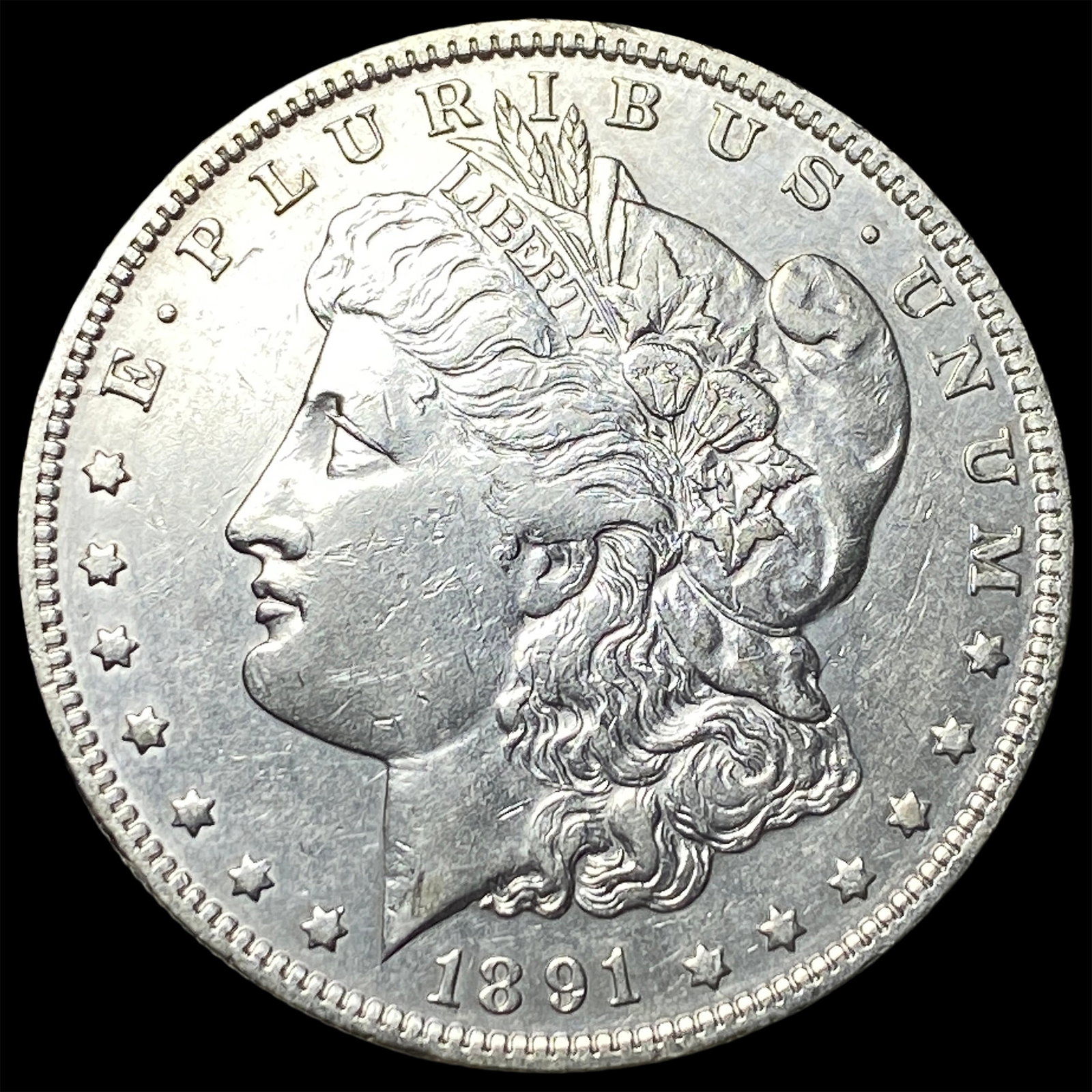 1891-O Silver Morgan Dollar CLOSELY UNCIRCULATED: 1891-O Silver Morgan Dollar CLOSELY UNCIRCULATED