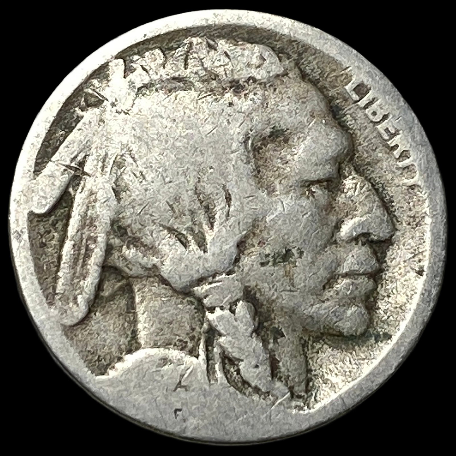 1923-S Buffalo Nickel ABOUT UNCIRCULATED: 1923-S Buffalo Nickel ABOUT UNCIRCULATED