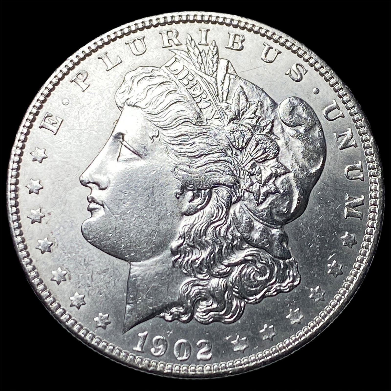 1902 Morgan Silver Dollar UNCIRCULATED: 1902 Morgan Silver Dollar UNCIRCULATED