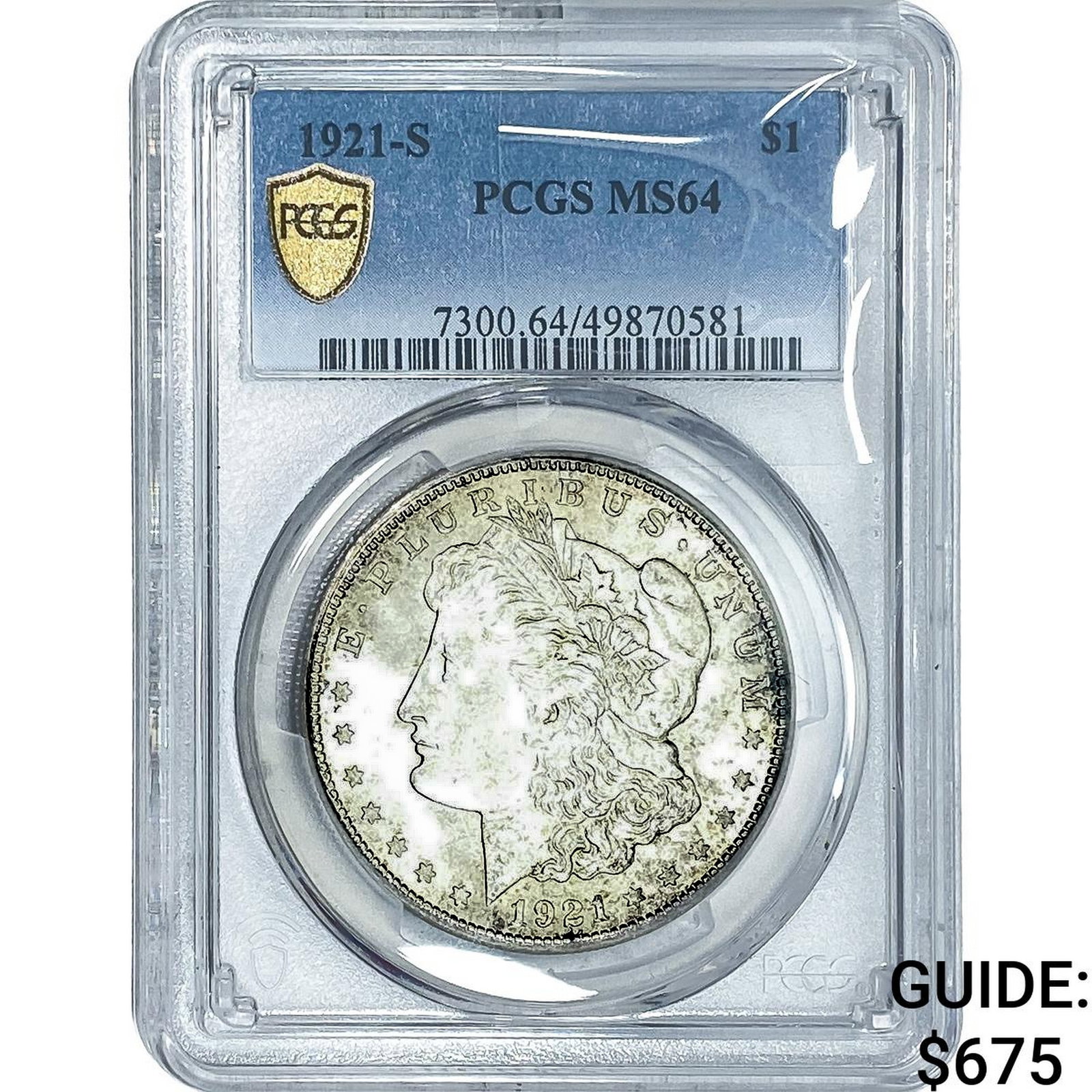 1921-S Morgan Silver Dollar PCGS MS64 (1 of 2)