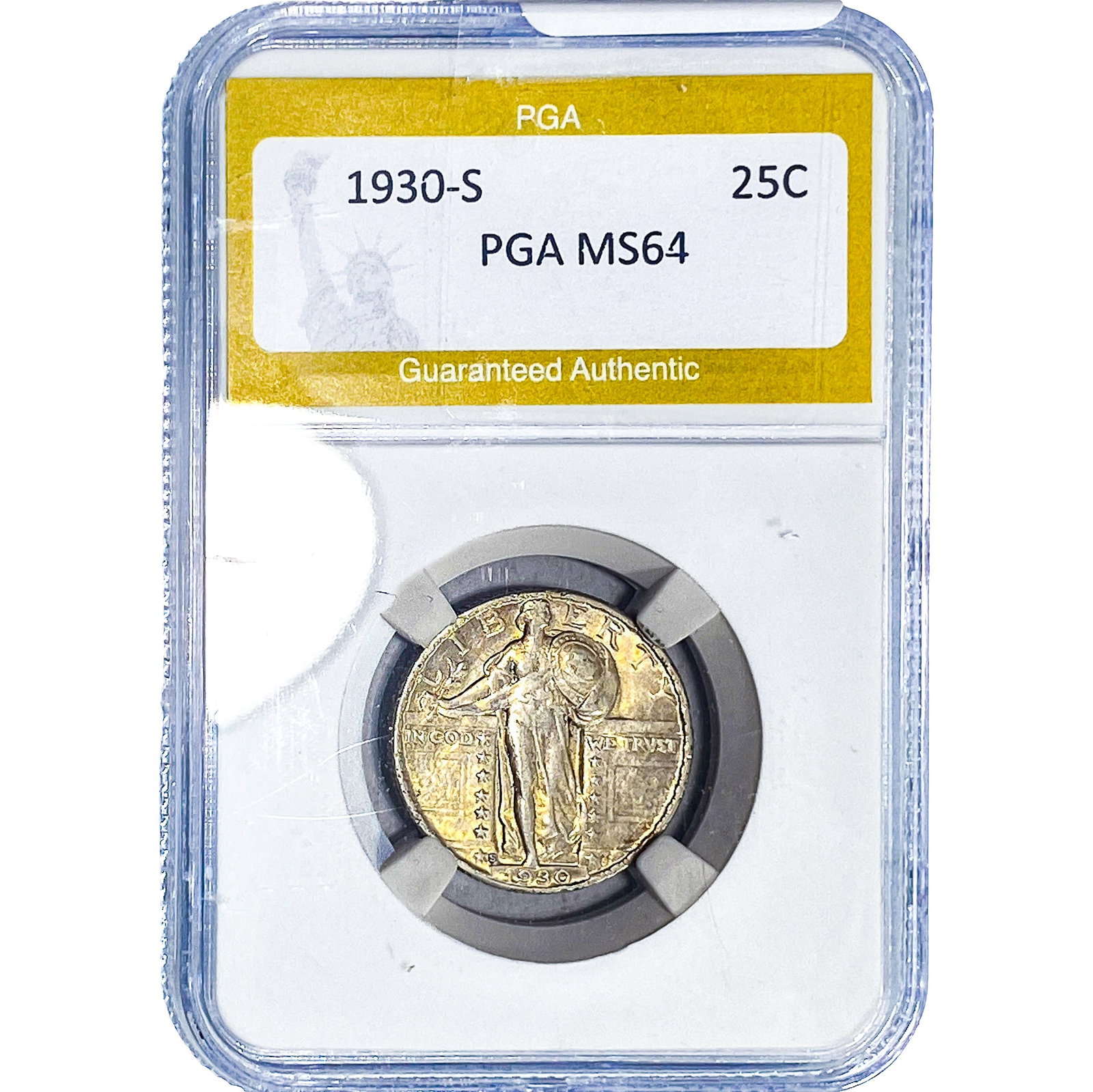 1930-S Standing Liberty Quarter PGA MS64 (1 of 2)