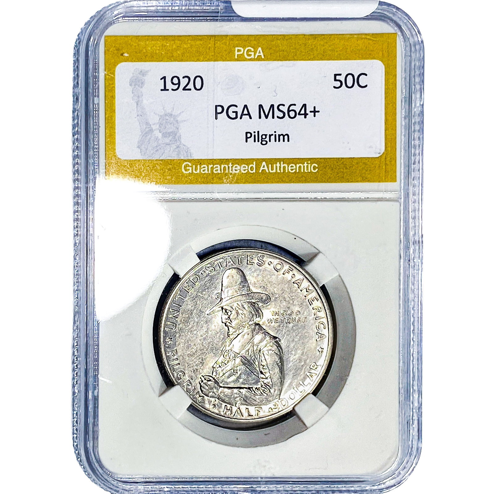 1920 Pilgrim Half Dollar PGA MS64+ (1 of 2)