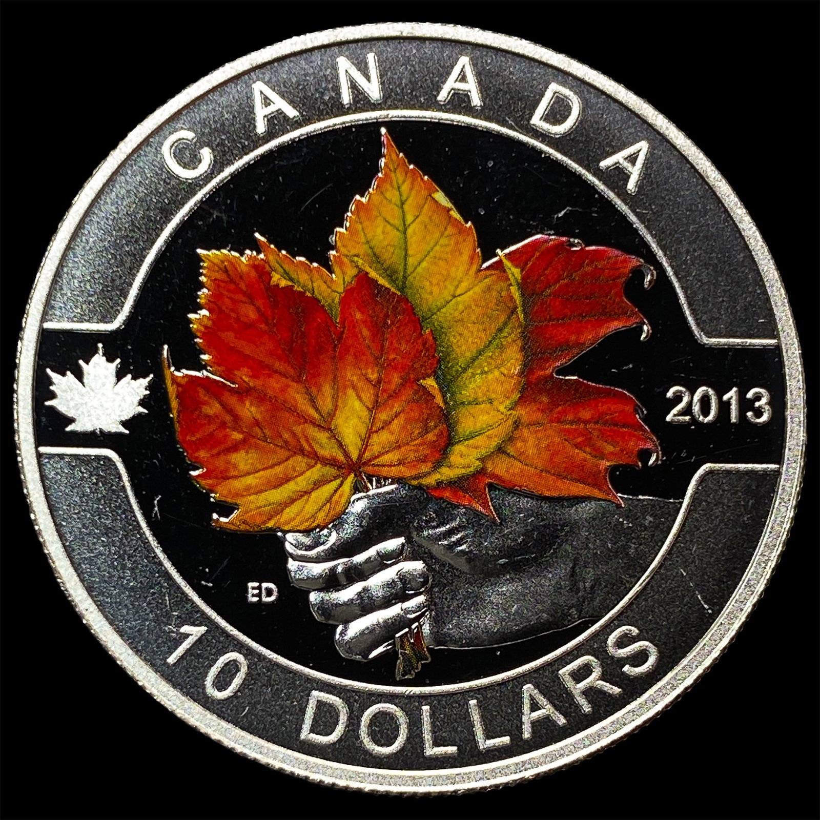 2013 Canada 1/2oz Silver $10-Maple Leaf - 2