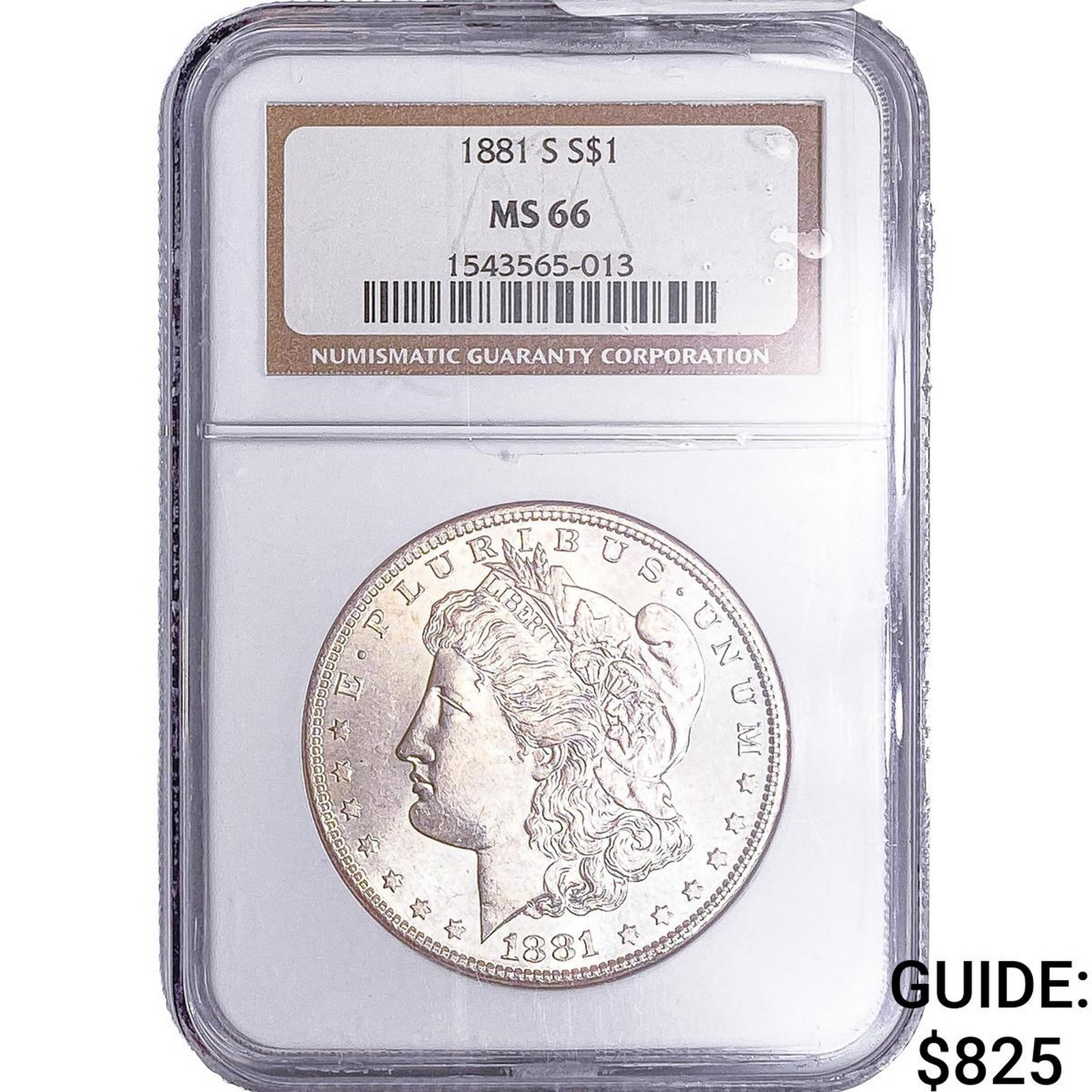 1881-S Morgan Silver Dollar NGC MS66 (1 of 2)
