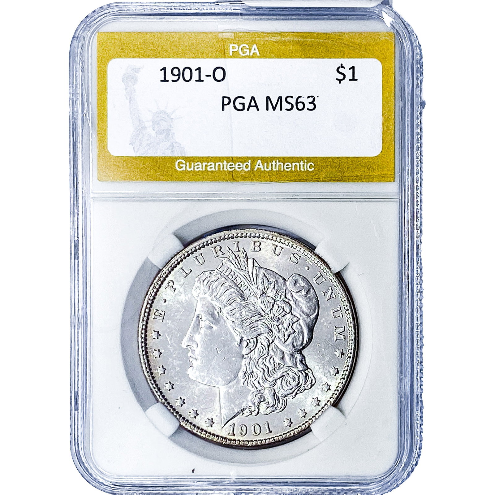 1901-O Morgan Silver Dollar PGA MS63 (1 of 2)