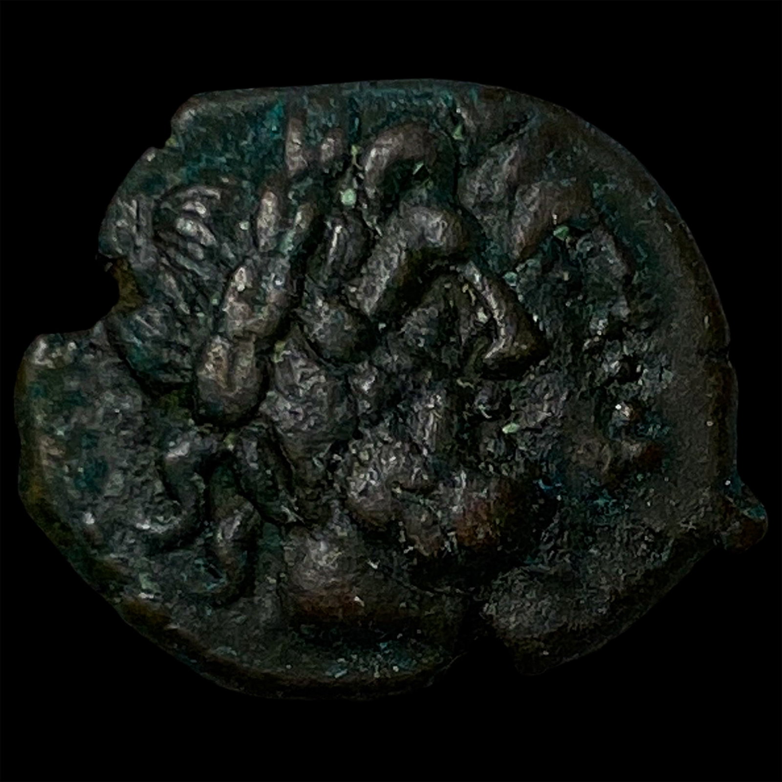 Greek Rhegium Brattium 203-89 BC Bronze Triens (1 of 2)