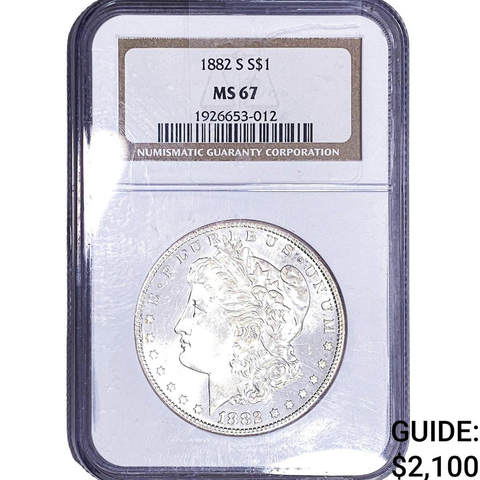 1882-S Morgan Silver Dollar NGC MS67 (1 of 2)
