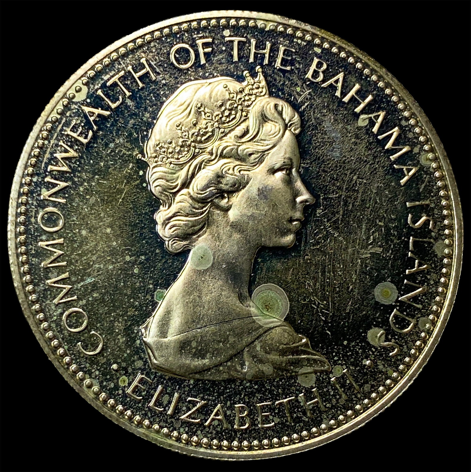 1972-FM Bahamas Silver Dollar KM 22: 1972-FM Bahamas Silver Dollar KM 22
