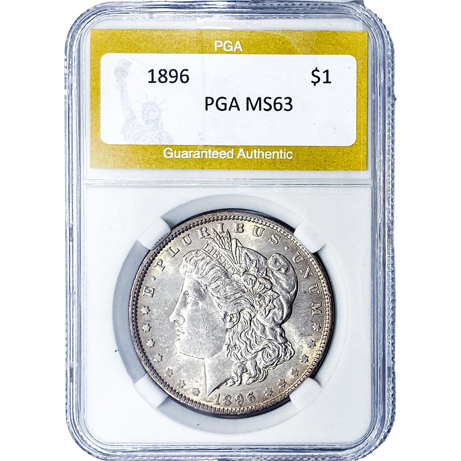 1896 Morgan Silver Dollar PGA MS63 (1 of 2)
