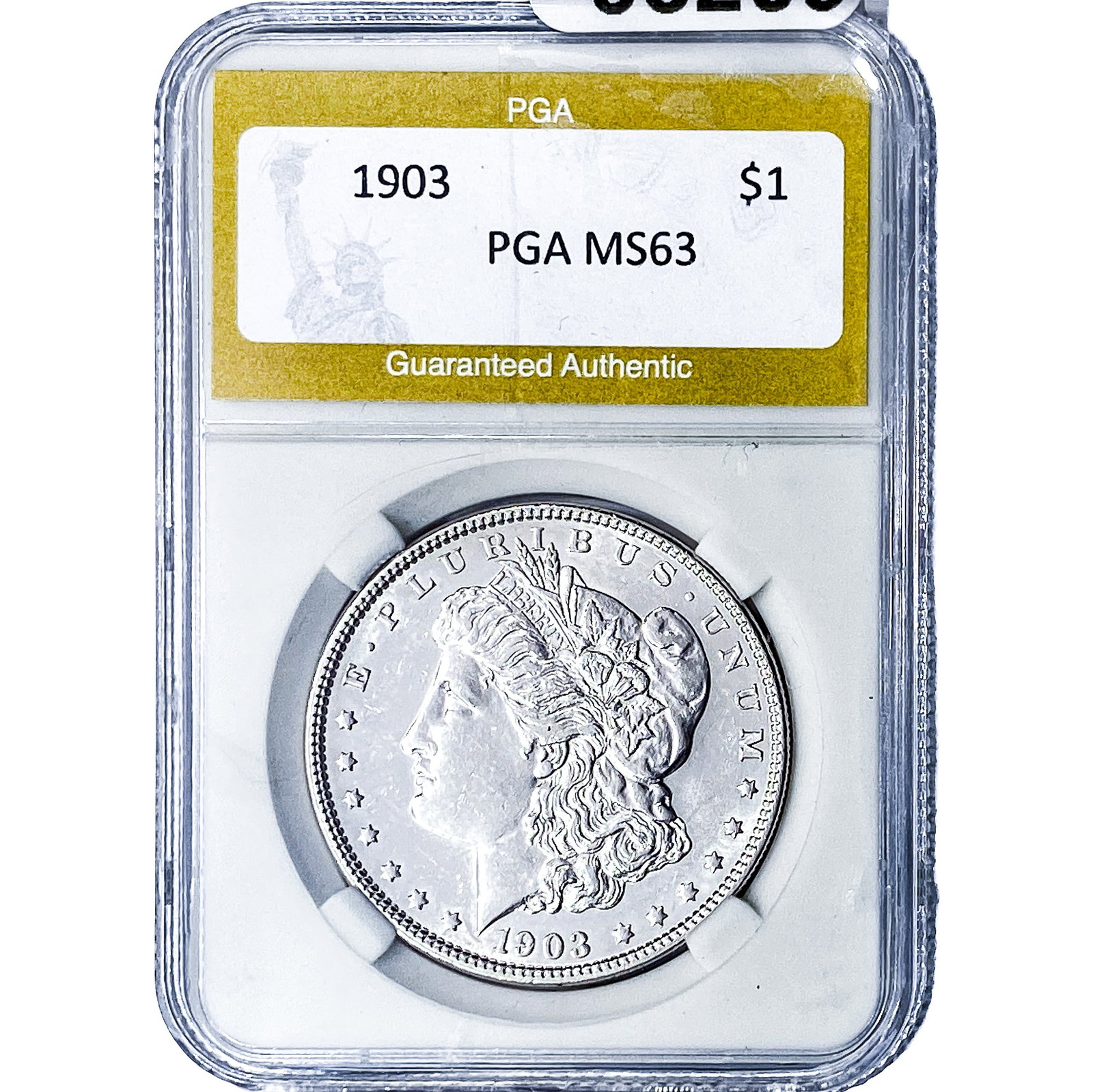1903 Morgan Silver Dollar PGA MS63: 1903 Morgan Silver Dollar PGA MS63