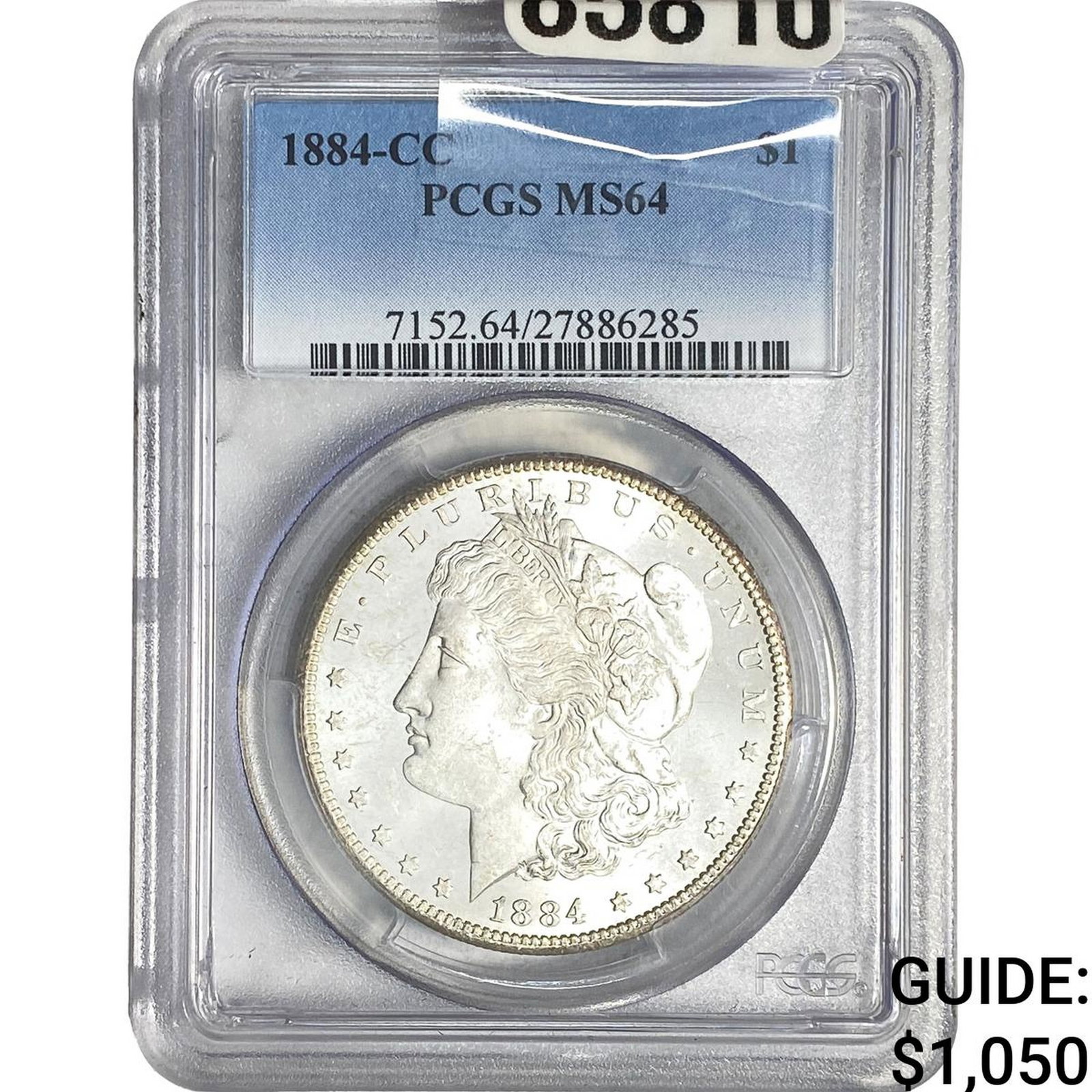 1884-CC Morgan Silver Dollar PCGS MS64 (1 of 2)