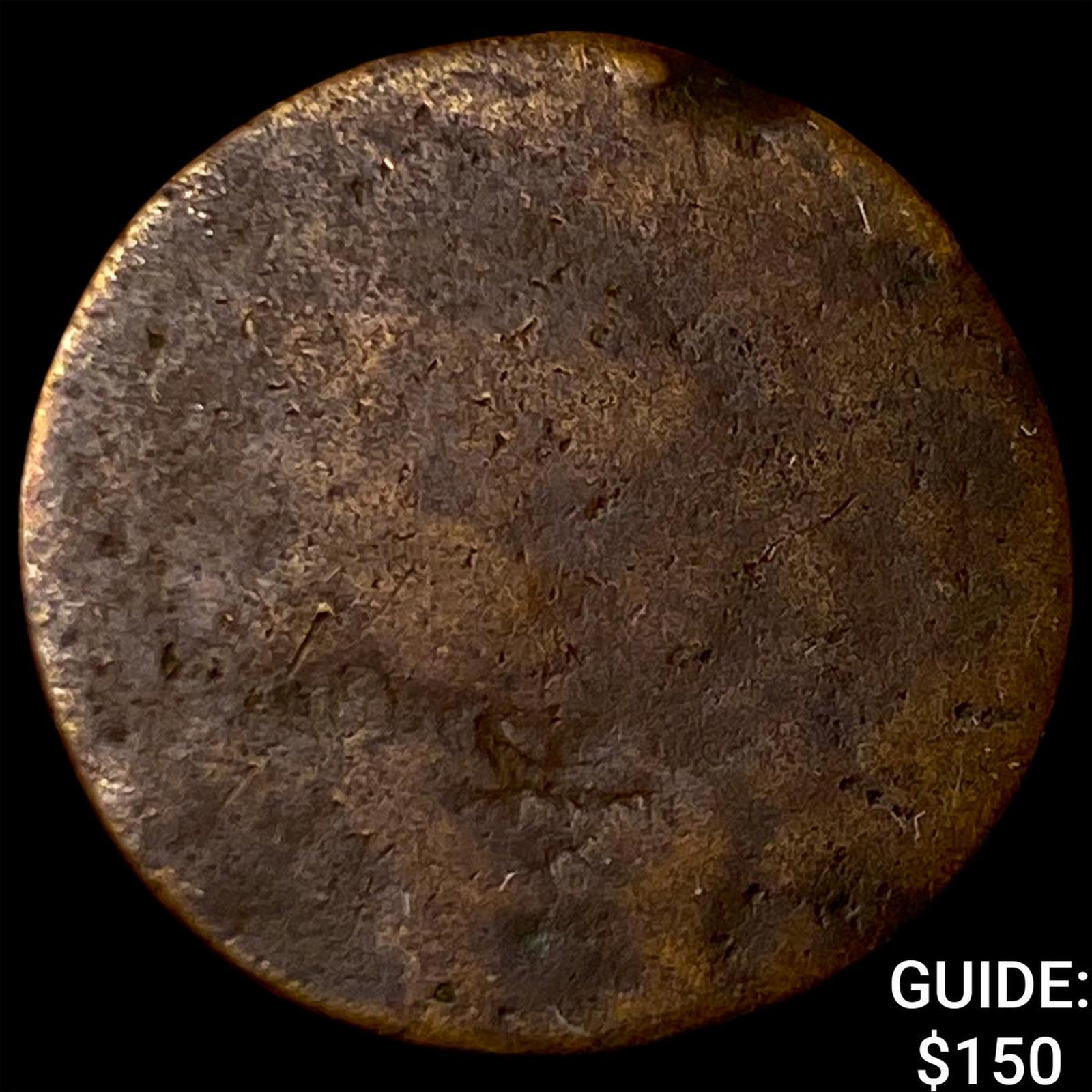 17th Cent. German States Ulm Copper 4 Heller (1 of 2)