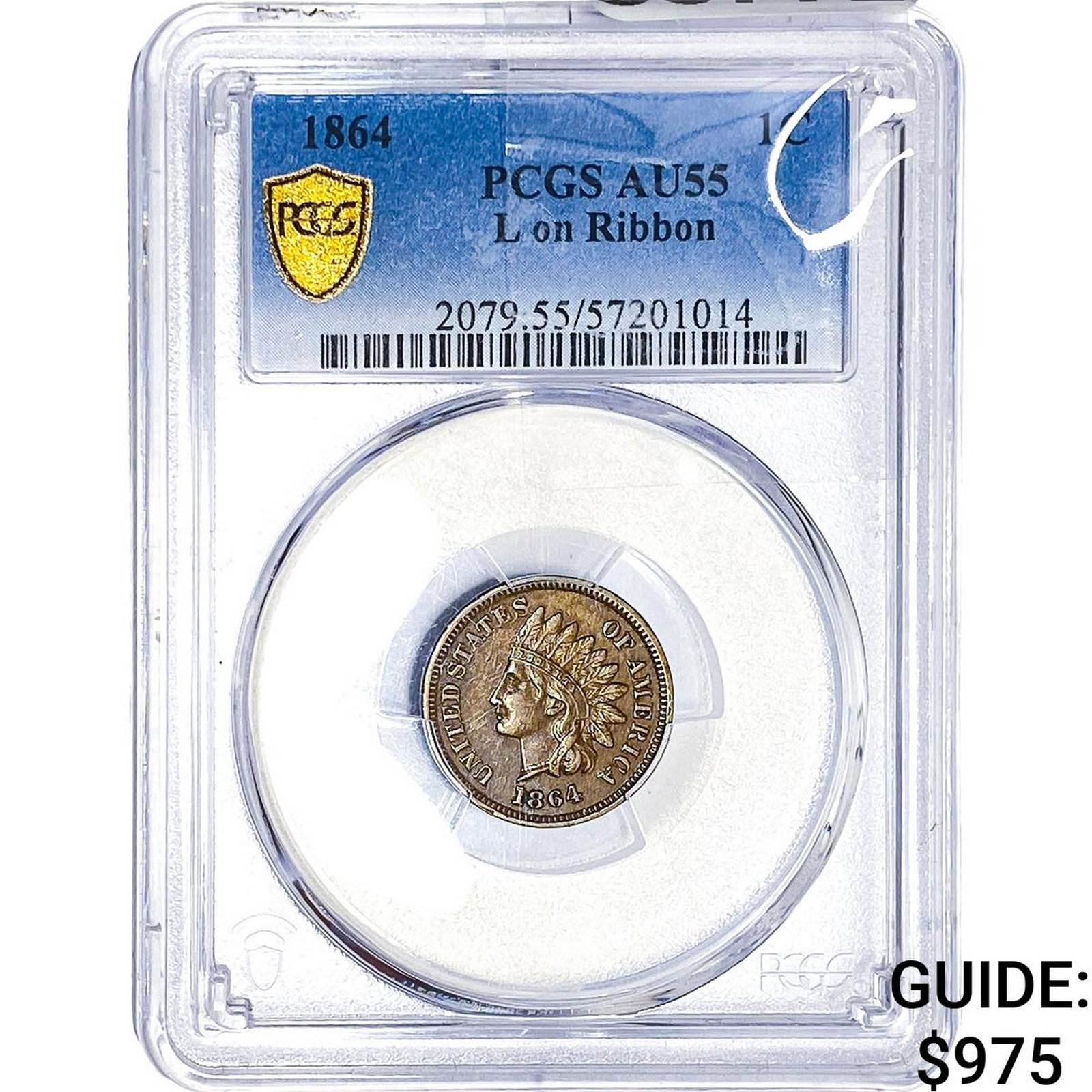 1864 Indian Head Cent PCGS AU55 (1 of 2)