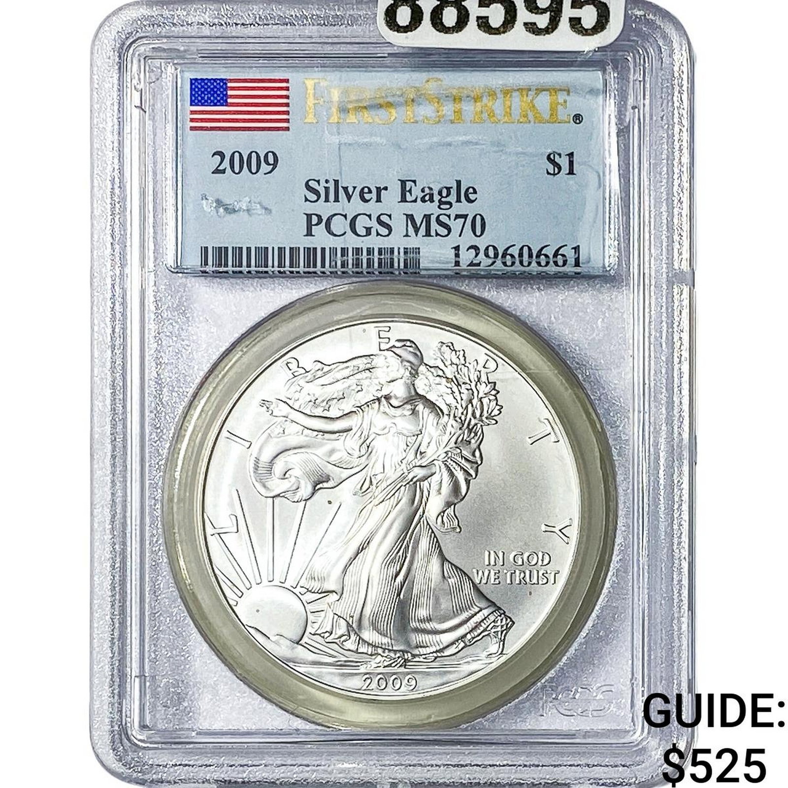 2009 Silver Eagle PCGS MS70 (1 of 2)