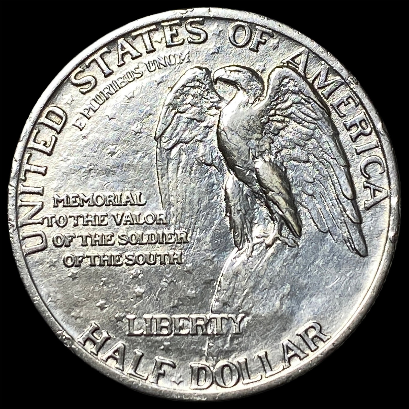 1925 Silver Stone Mountain Half Dollar GEM BU - 2