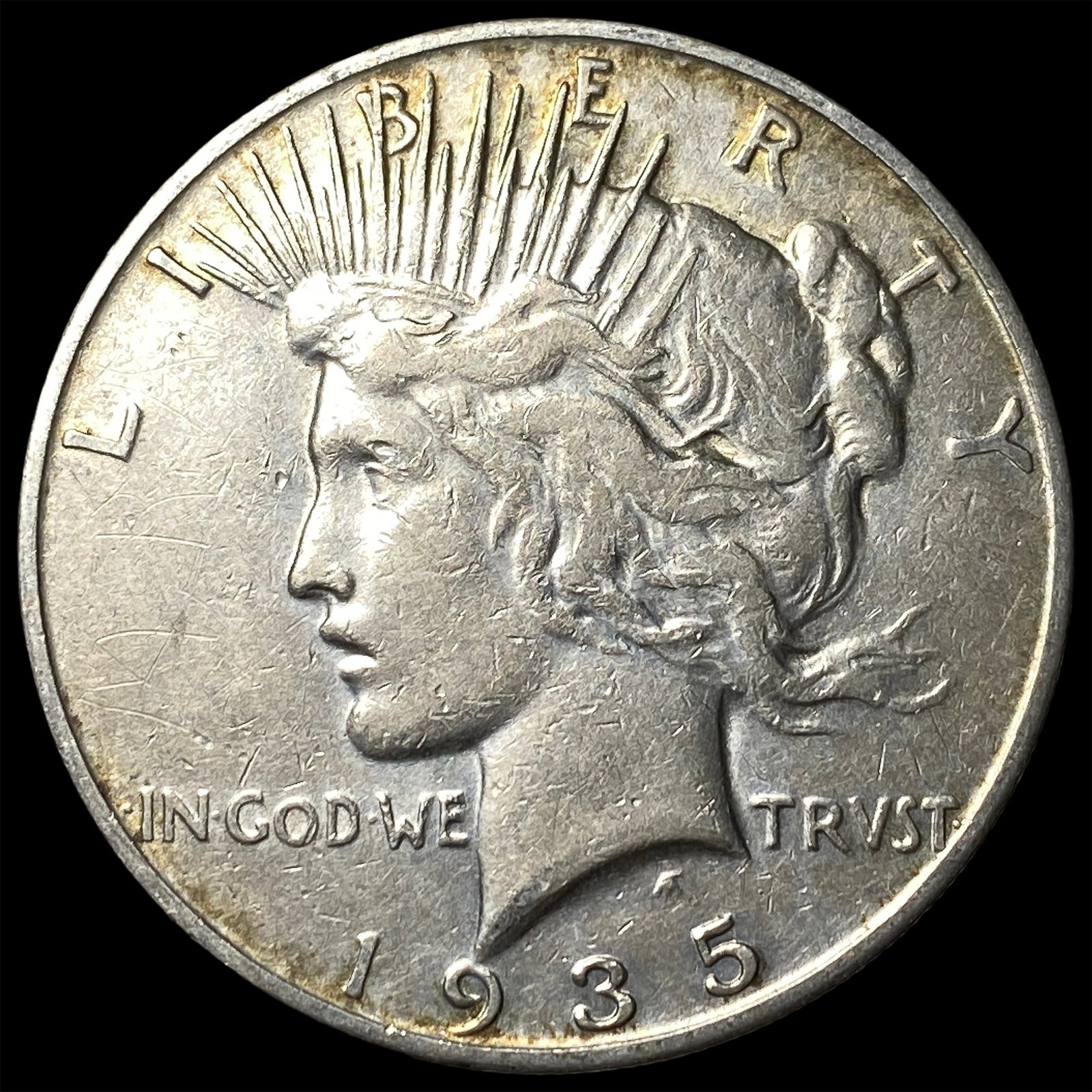 1935 Peace Silver Dollar LIGHTLY CIRCULATED (1 of 2)